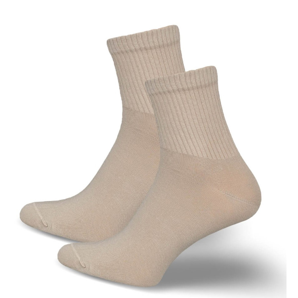 Męskie skarpetki ACTIVE GŁADKIE 423 BEŻ