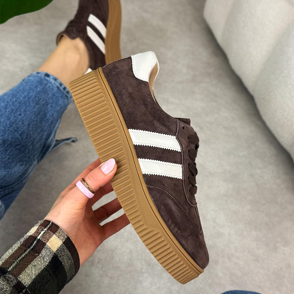 Brązowe skórzane półbuty damskie Filippo Dp6776/26