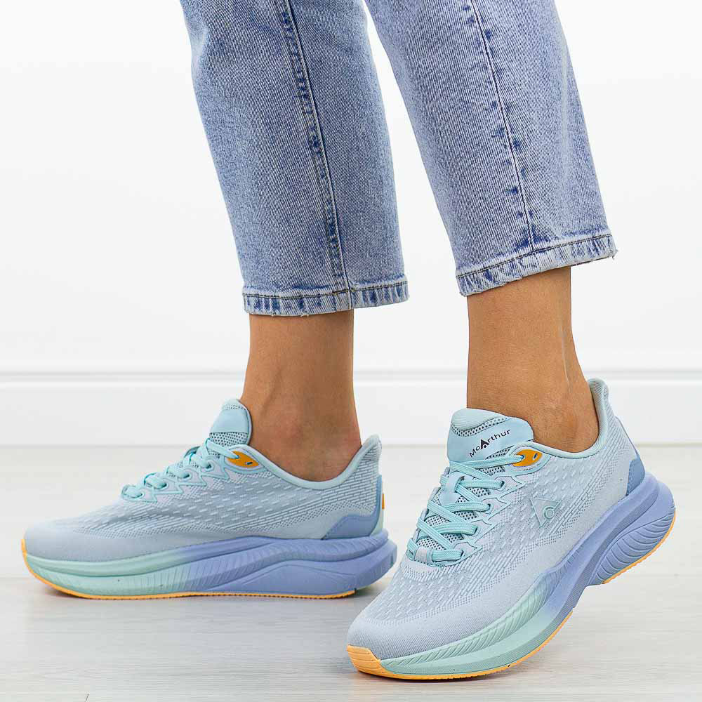 Niebieskie przewiewne buty damskie McArthur Mc21w