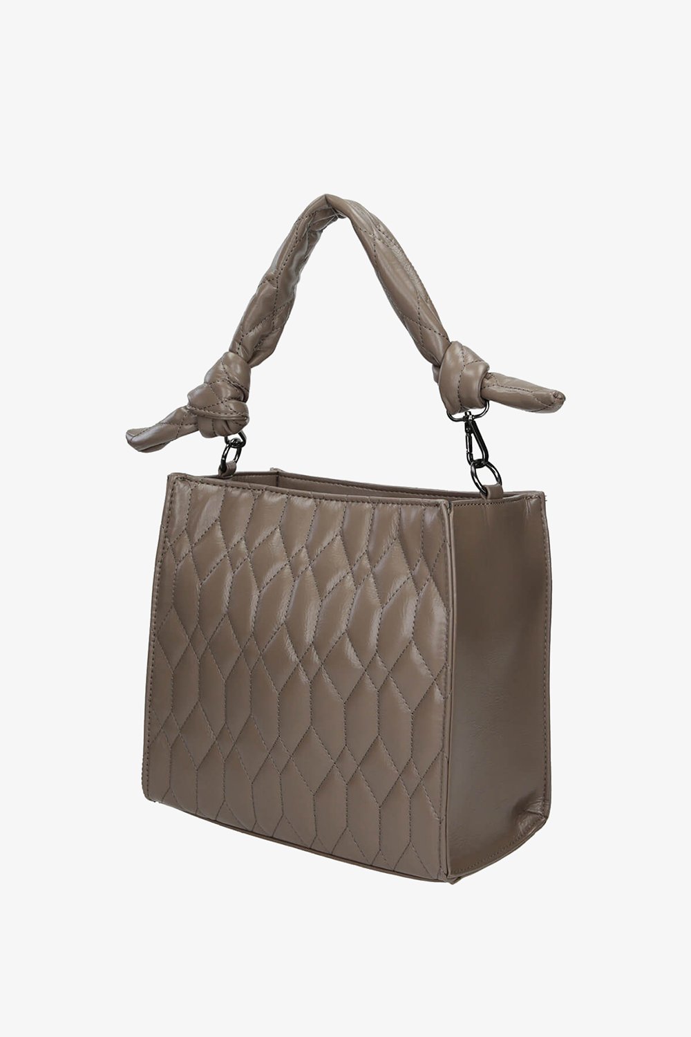 Szara torebka pikowana nobo nbag-l3020-c019