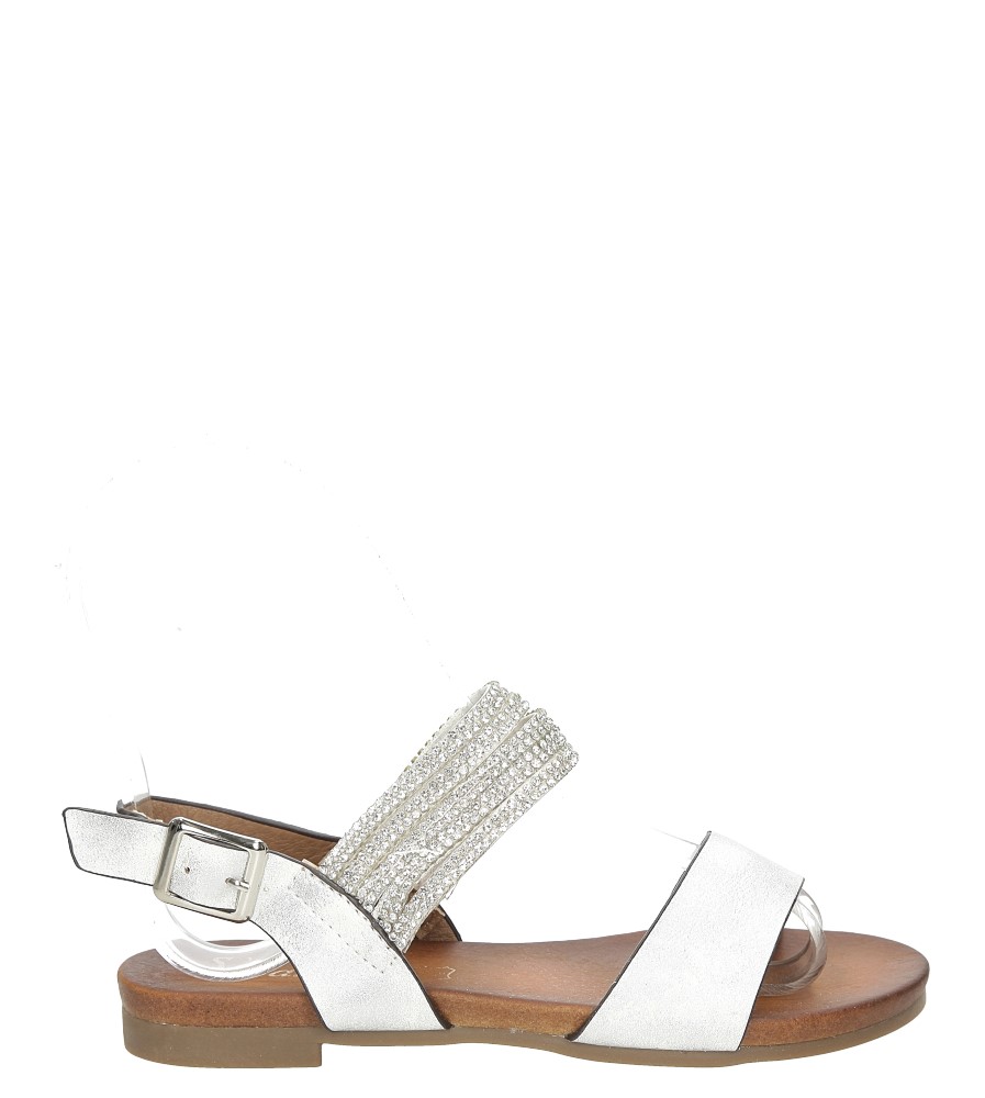 Sandały z cyrkoniami s.barski 541-3a/dz/8