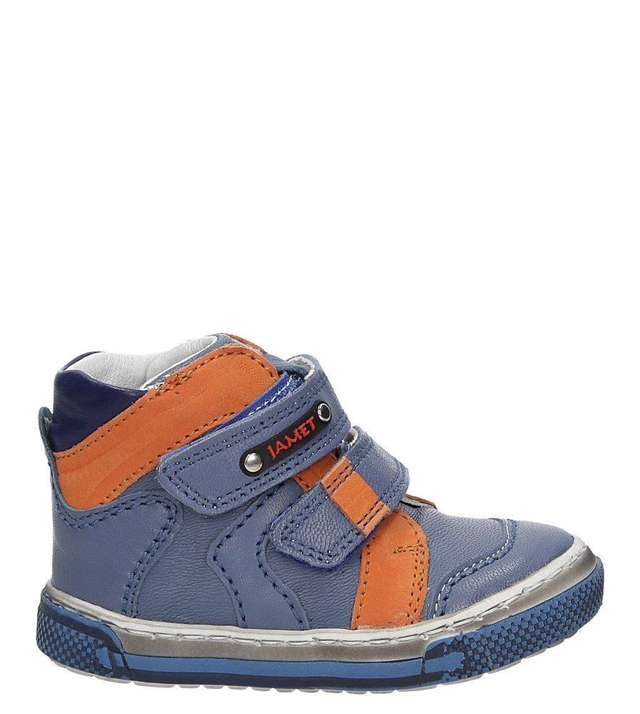 Trzewiki skórzane na rzepy jamet 164/36