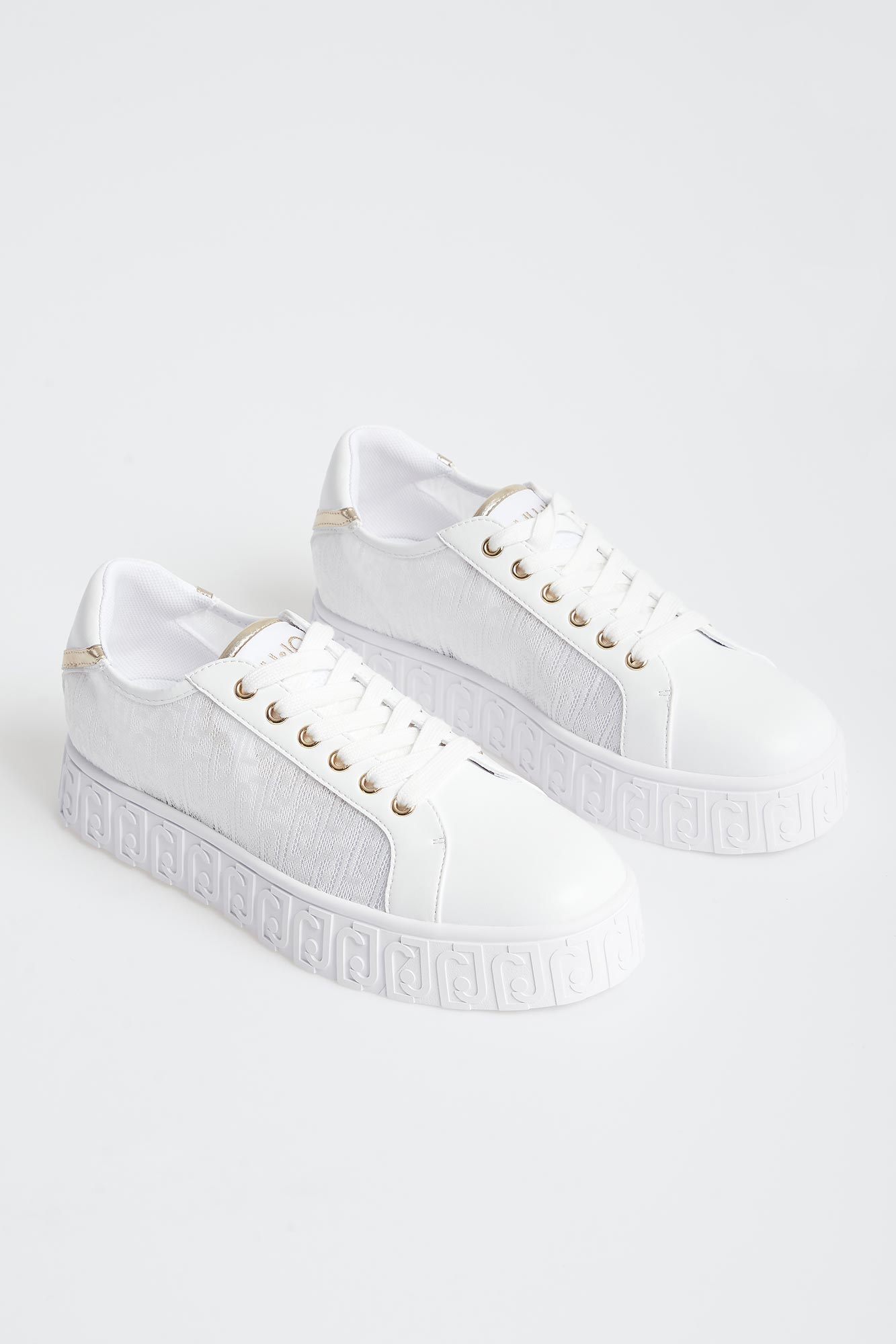 Sneakersy damskie skórzane LIU JO