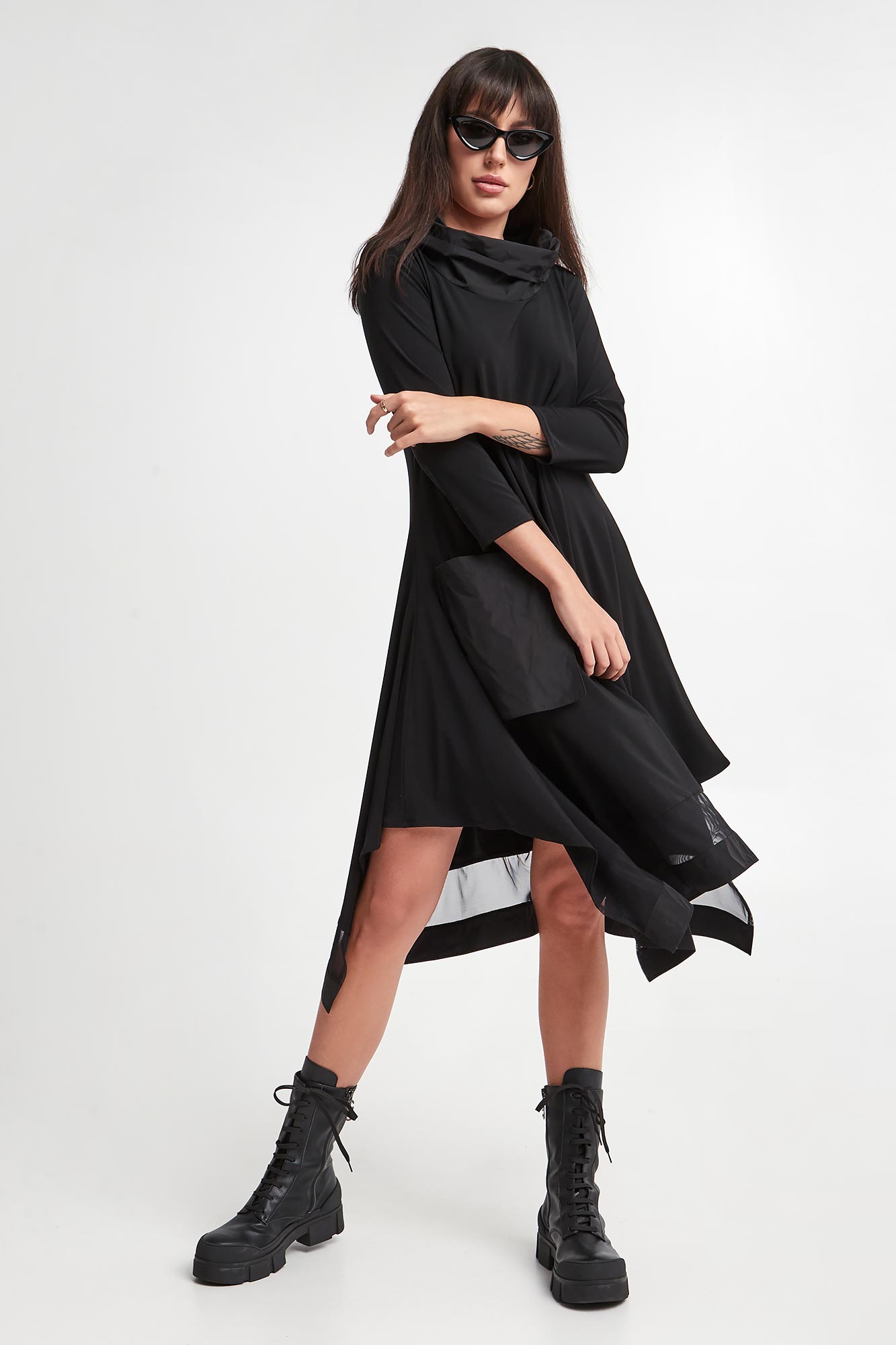 Sukienka midi JOSPH RIBKOFF