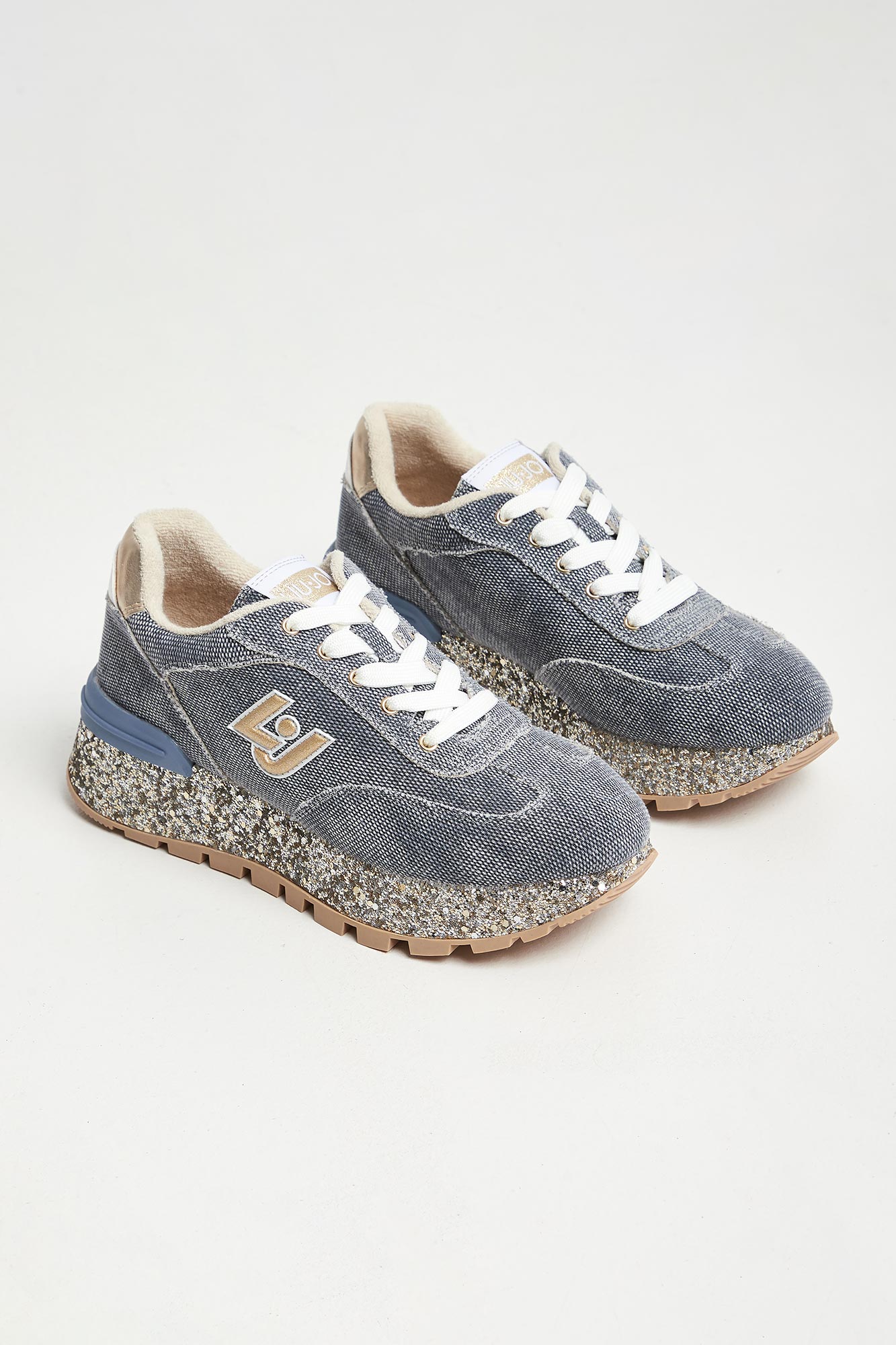 Sneakersy damskie jeansowe LIU JO