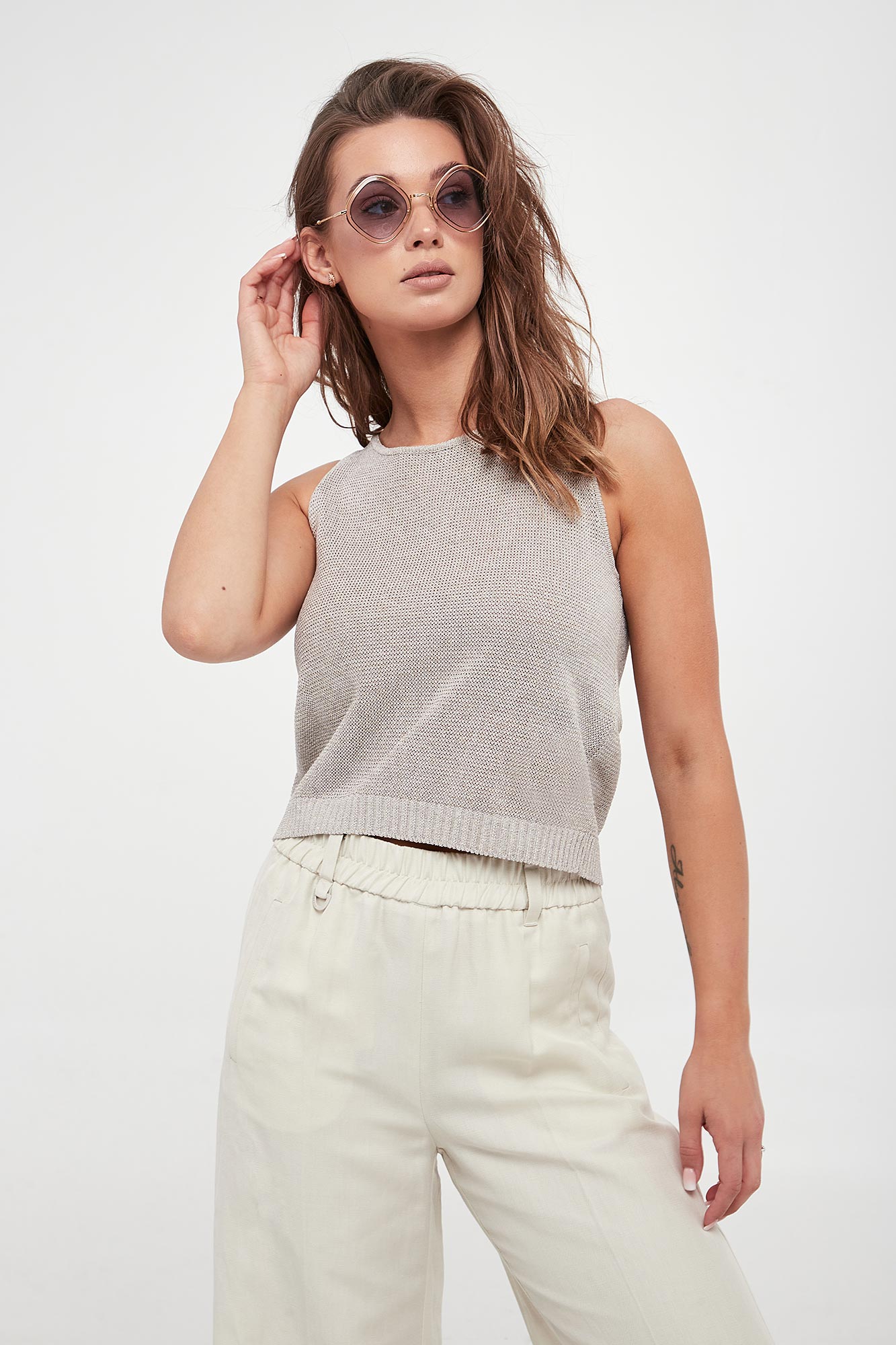 Top damski Tirso2 MARELLA MONOCHROME