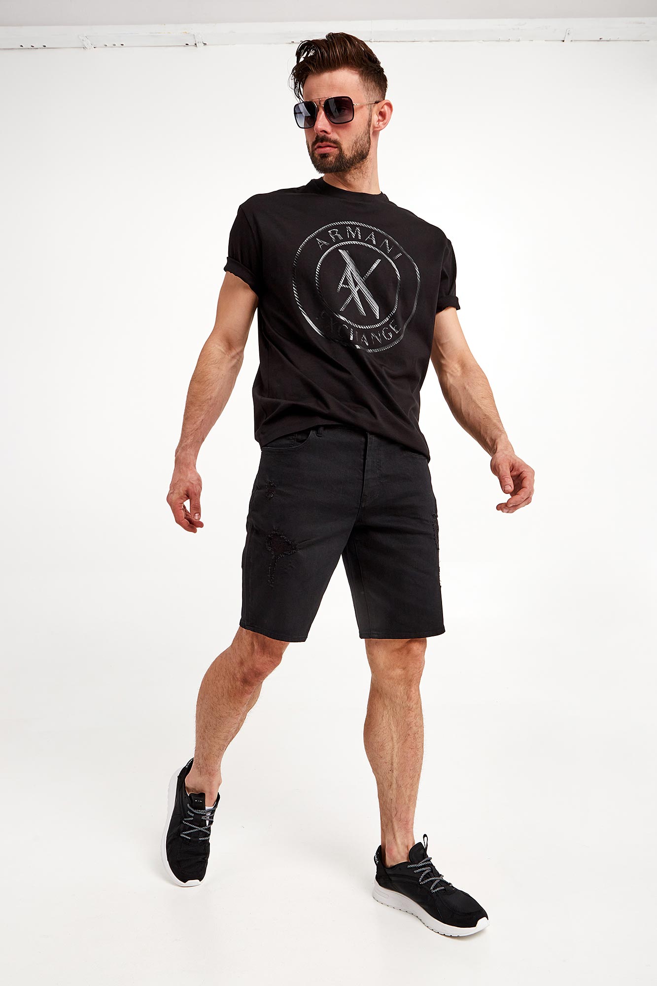 Spodenki jeansowe ARMANI EXCHANGE