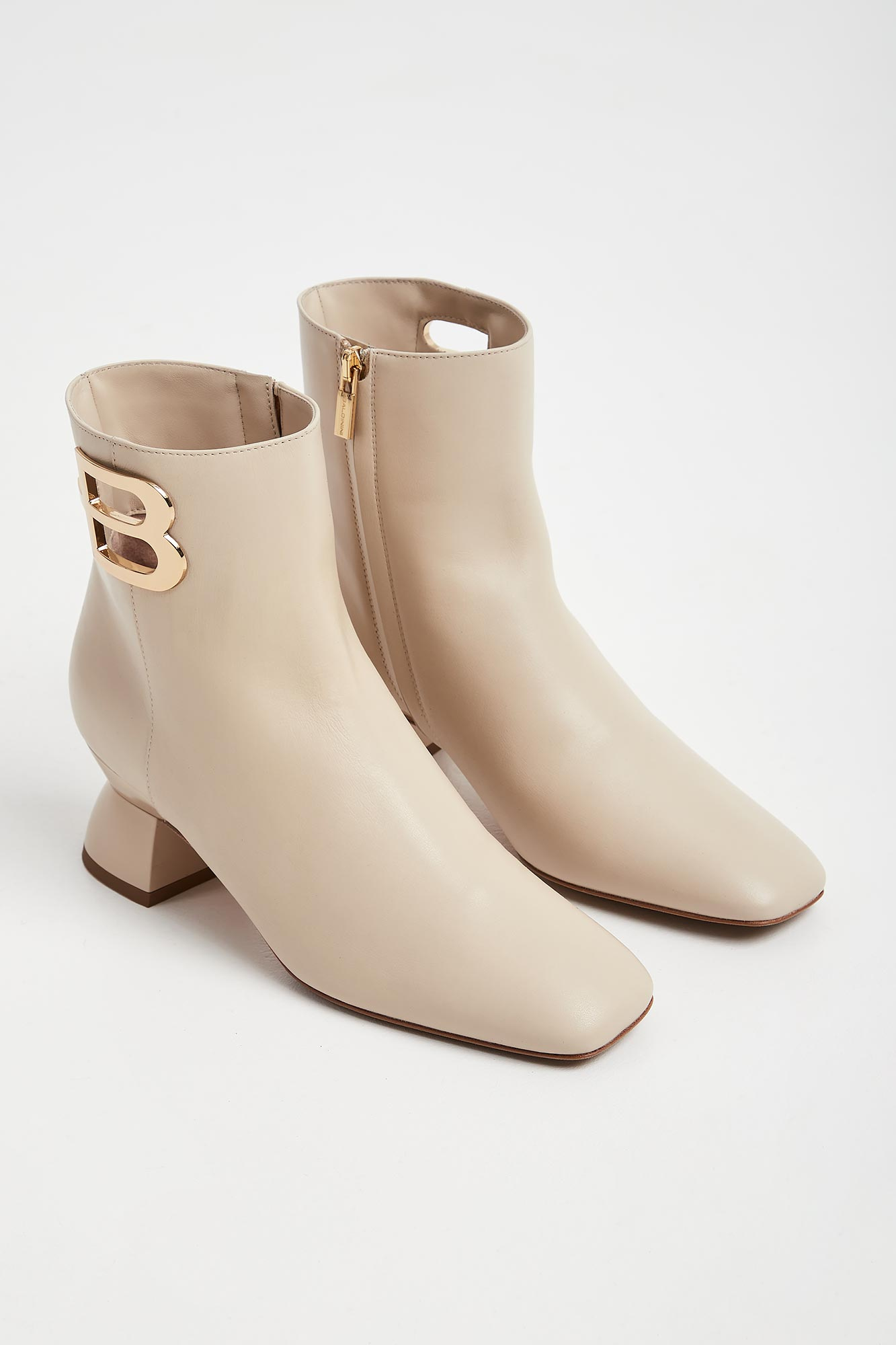 Botki skórzane BALDININI