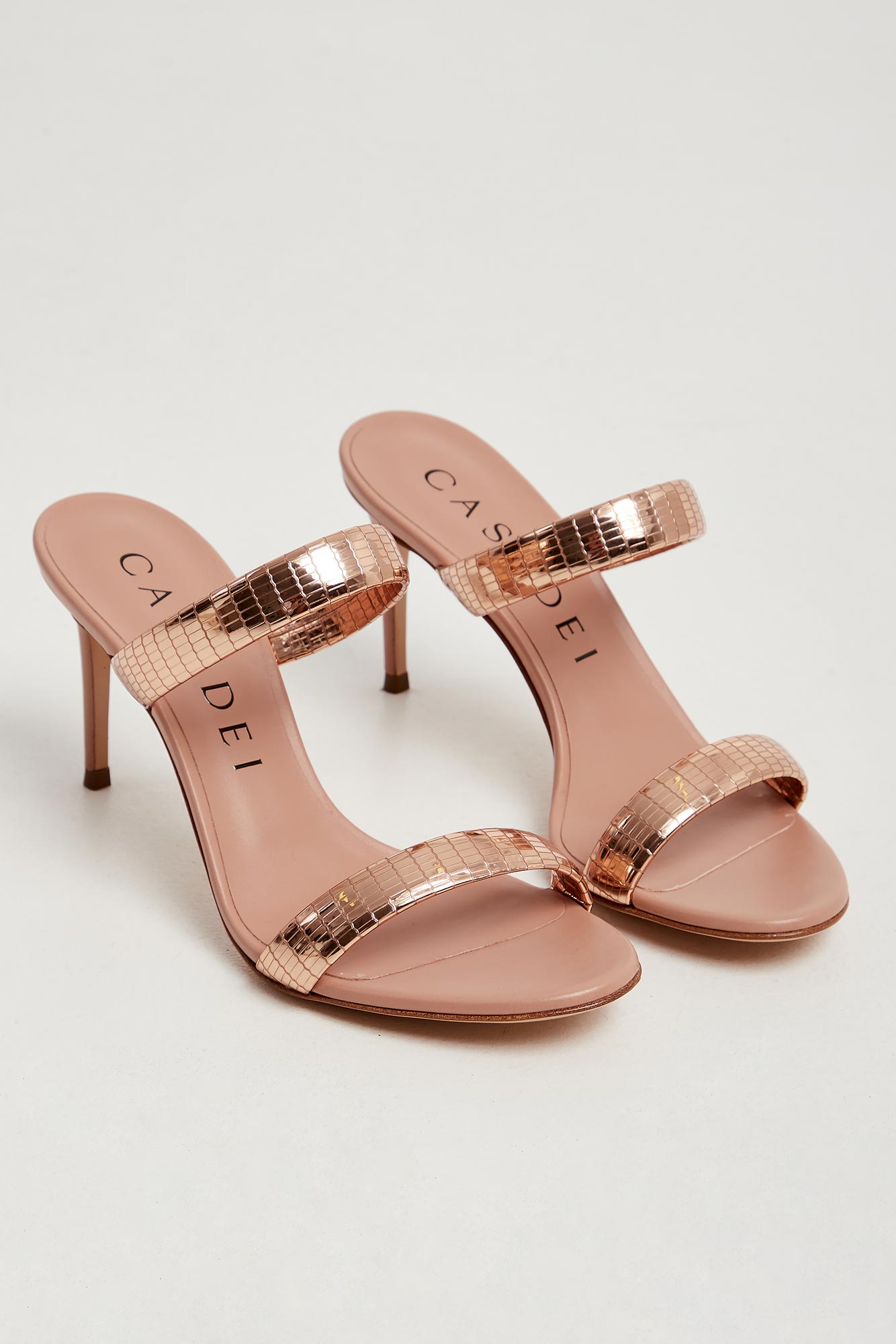 Szpilki skórzane CASADEI