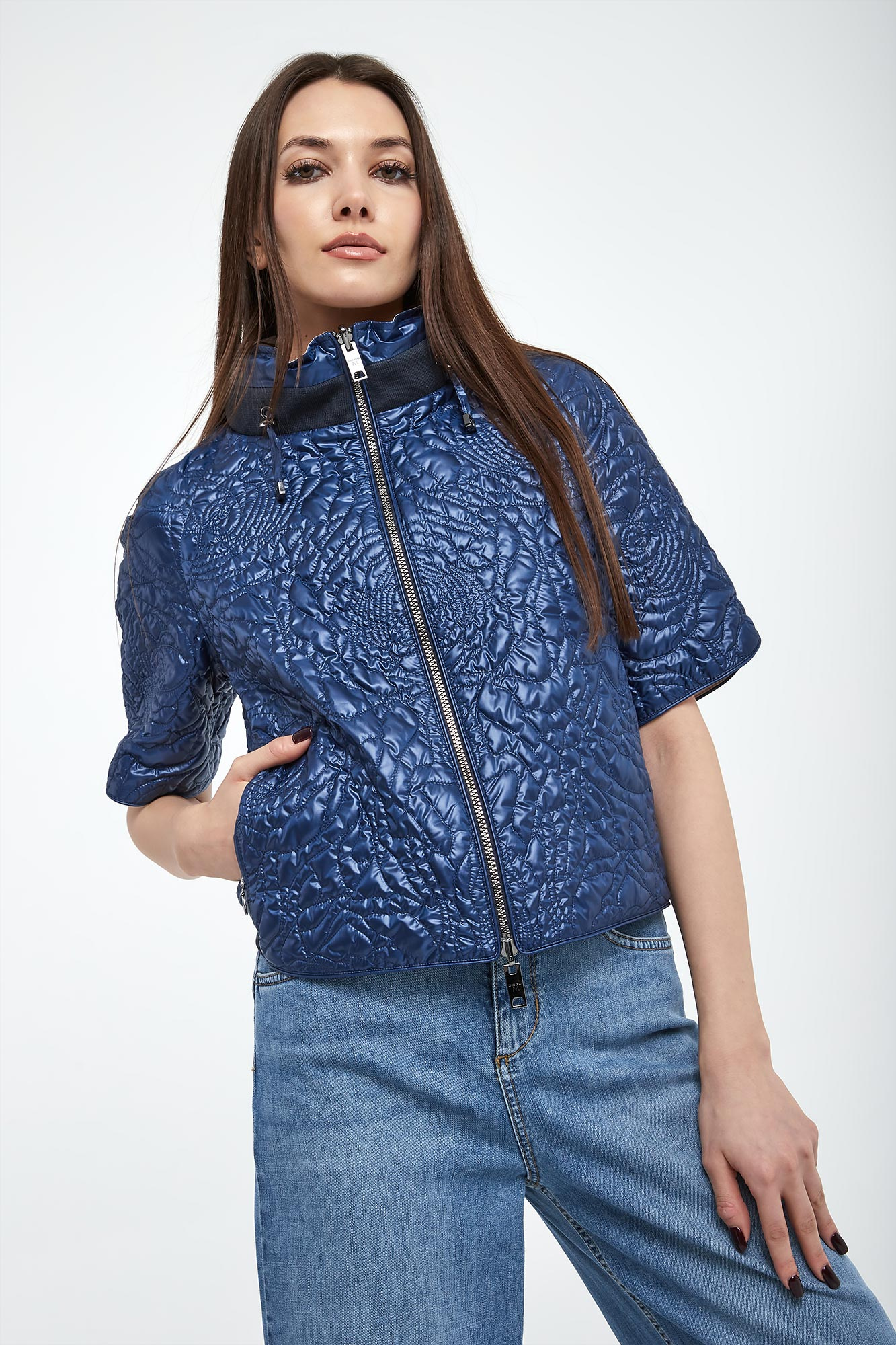 Kurtka damska pikowana dwustronna DIEGO M