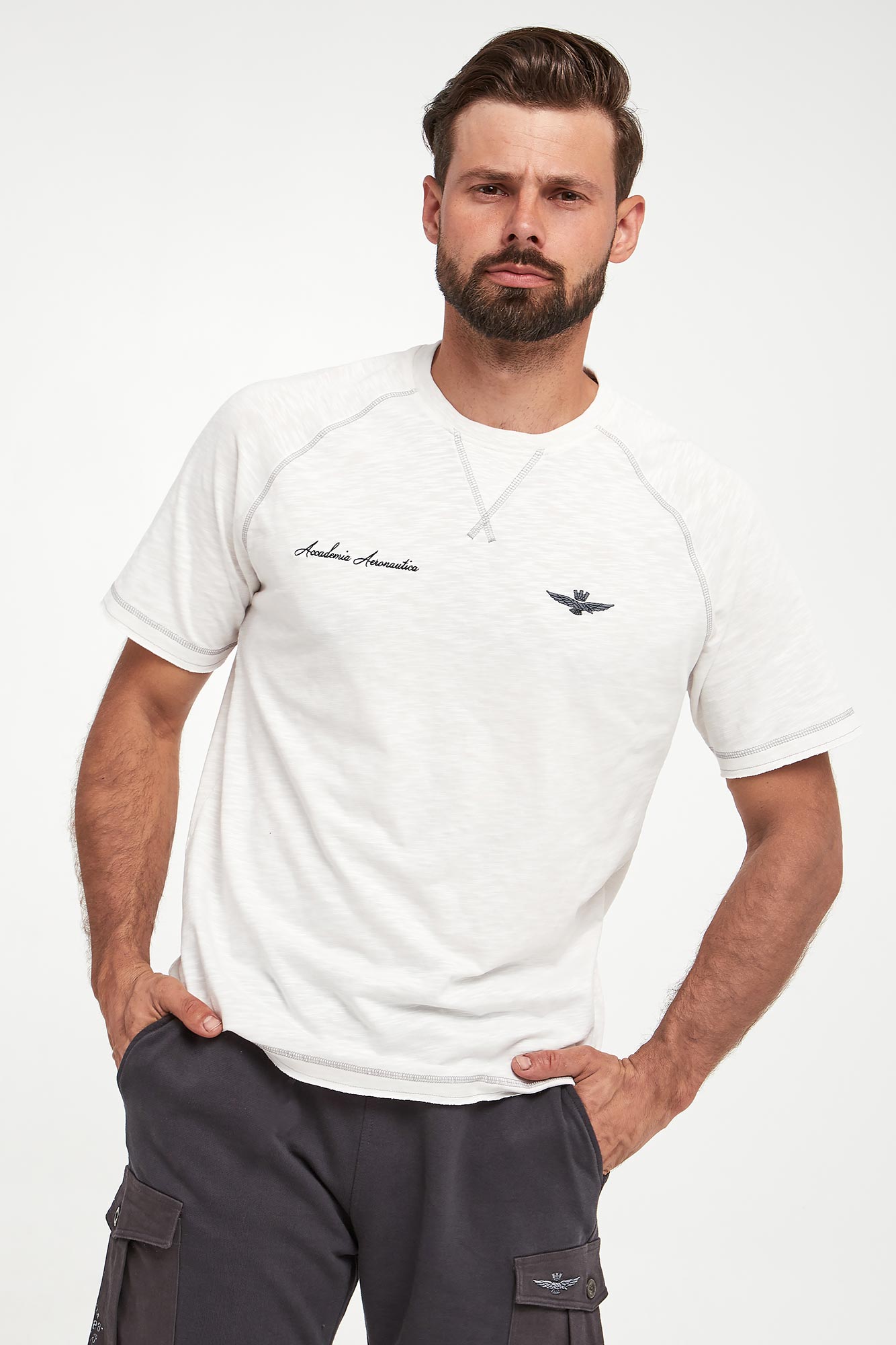 T-shirt męski AERONAUTICA MILITARE