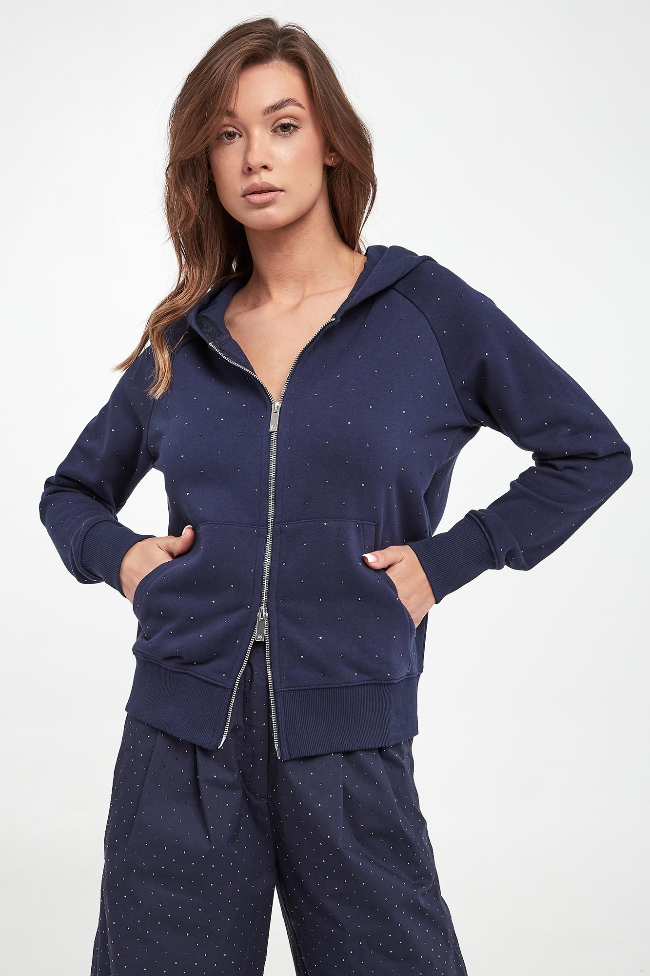 Bluza z kapturem damska Guana MARELLA MONOCHROME