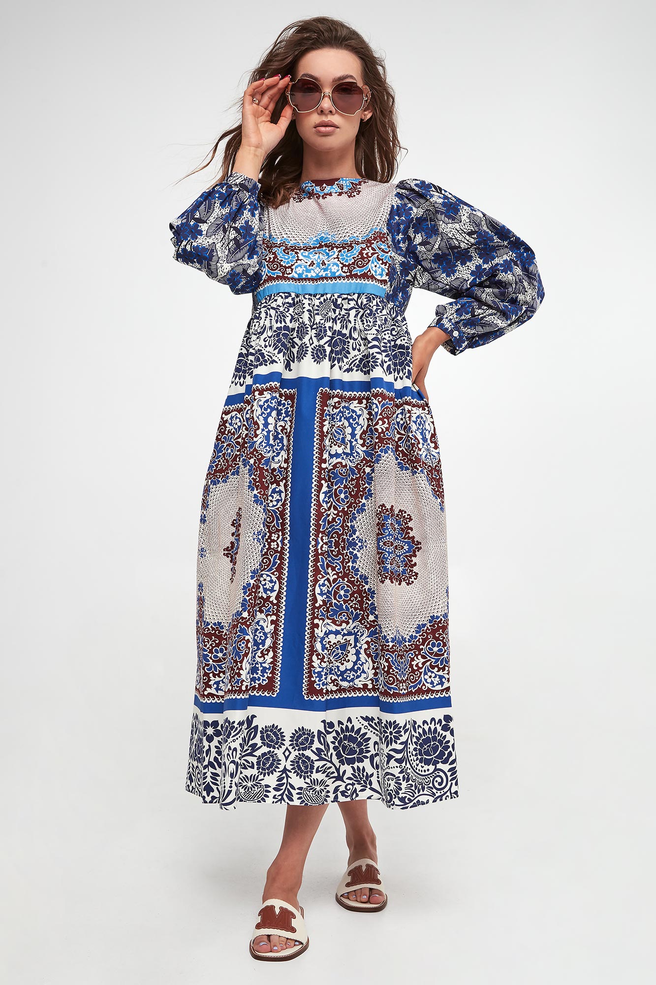 Sukienka we wzory Ghiotto WEEKEND MAX MARA