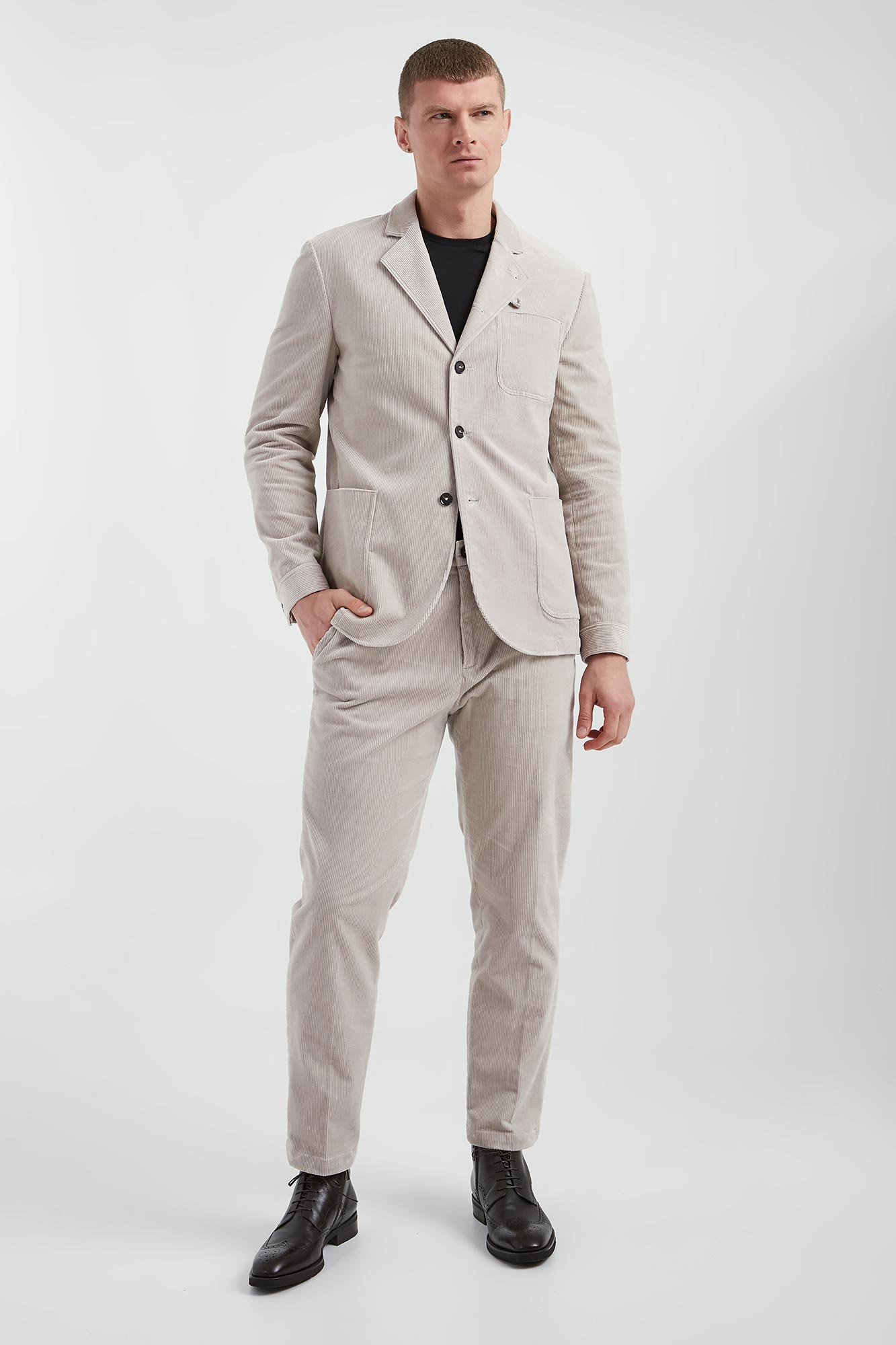 Spodnie męskie sztruksowe LIU JO