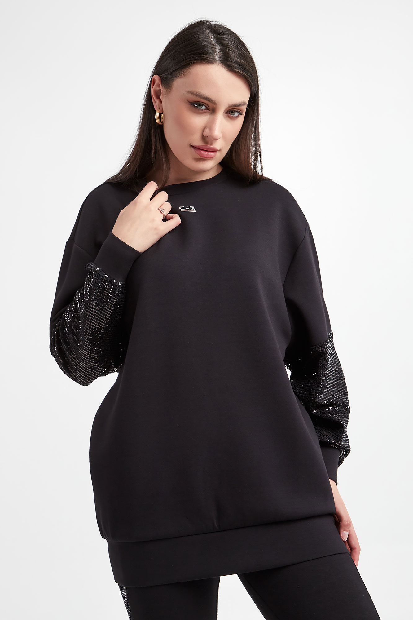 Bluza damska crewneck EA7 EMPORIO ARMANI