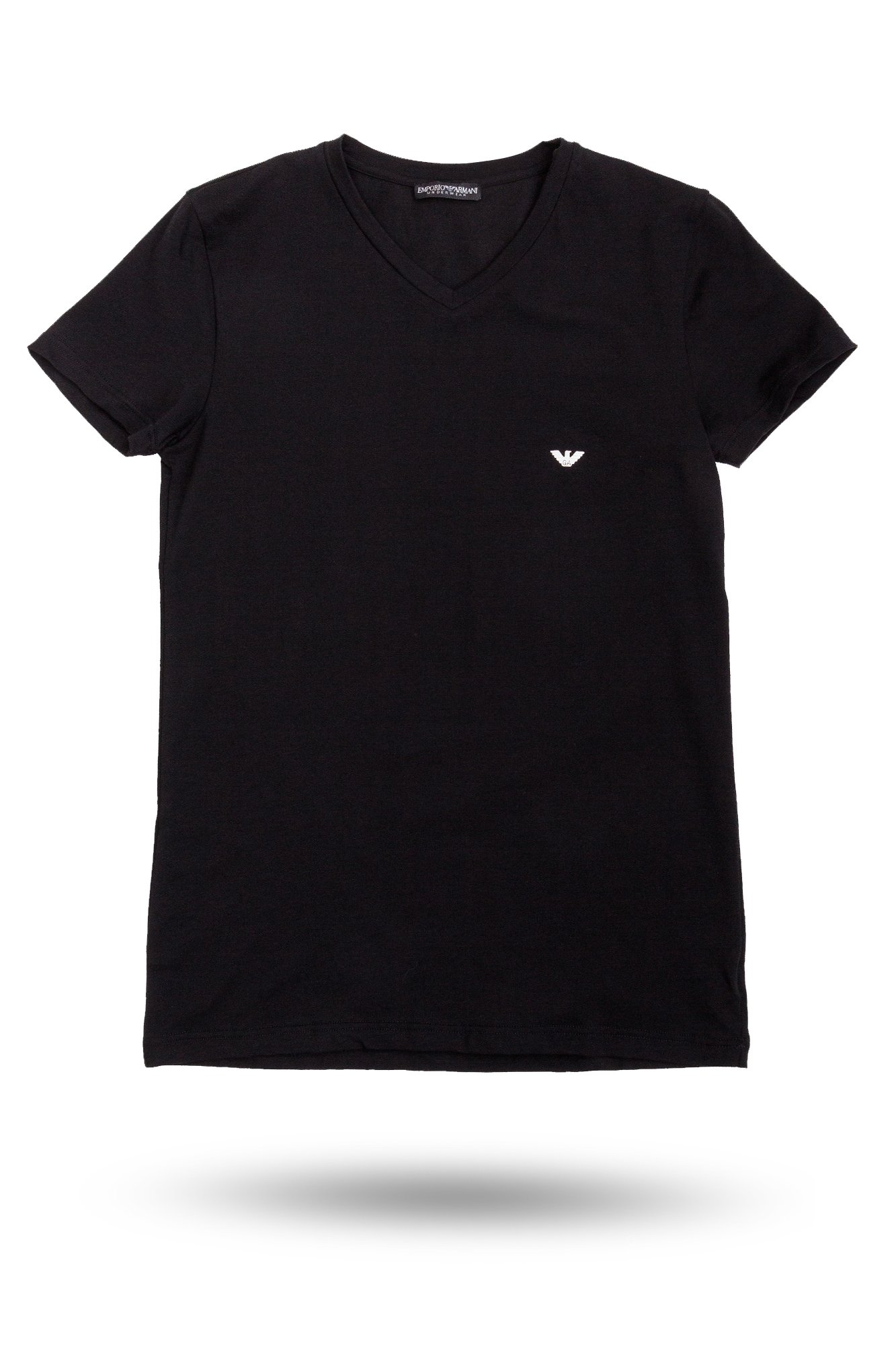 Czarny T-shirt Emporio Armani