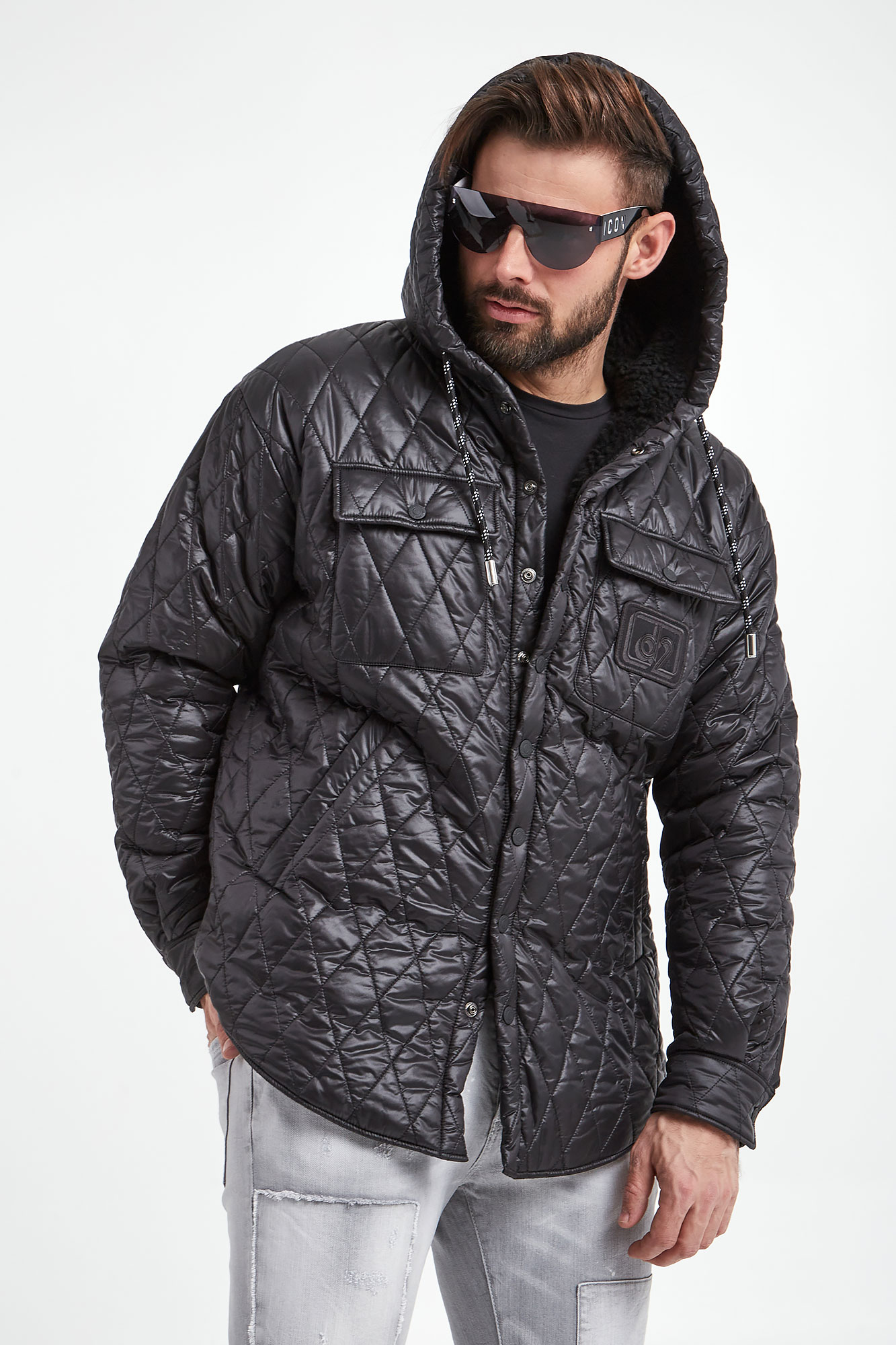 Kurtka męska pikowana DSQUARED2