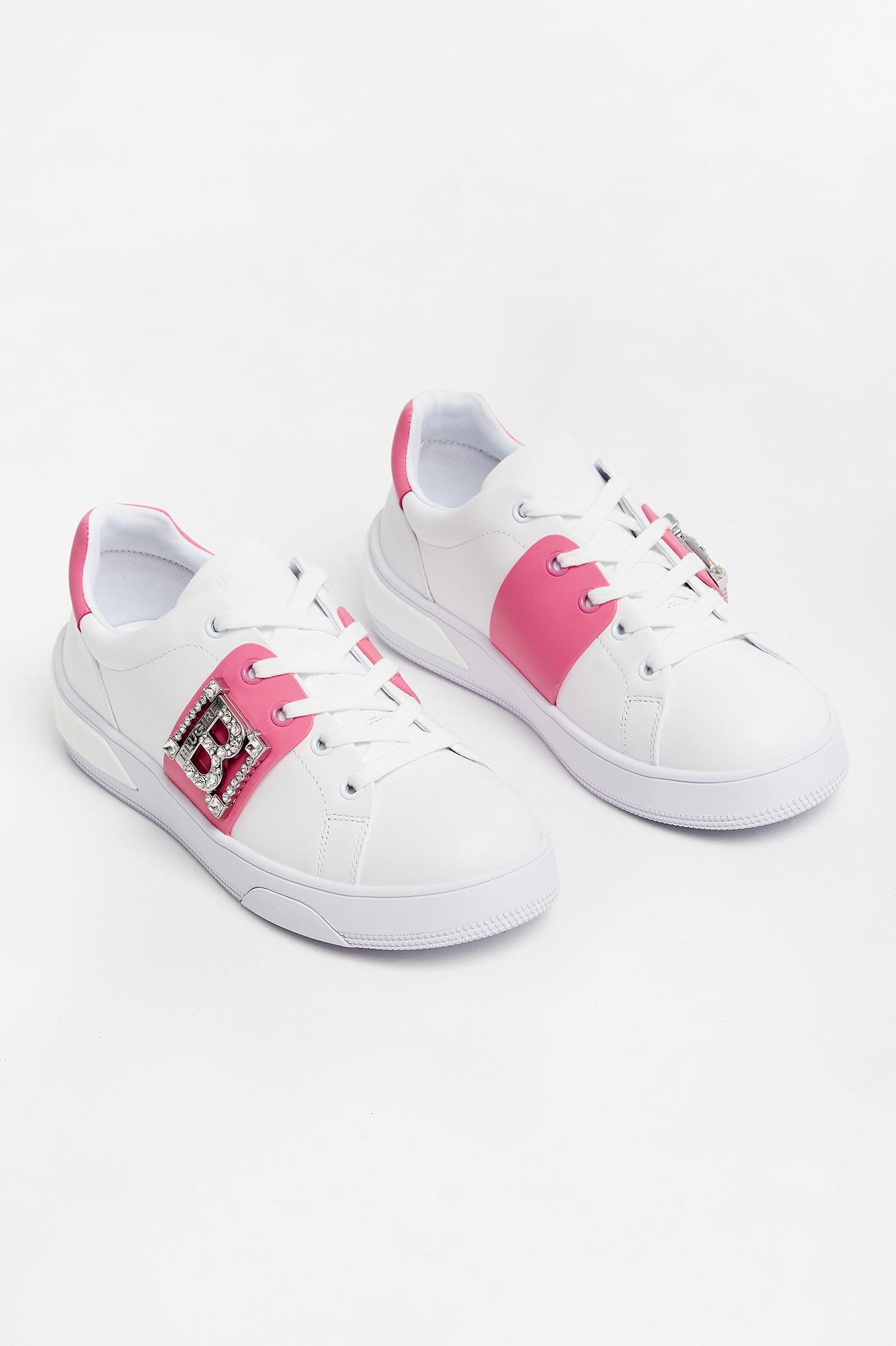 Sneakersy skórzane BLUGIRL BLUMARINE