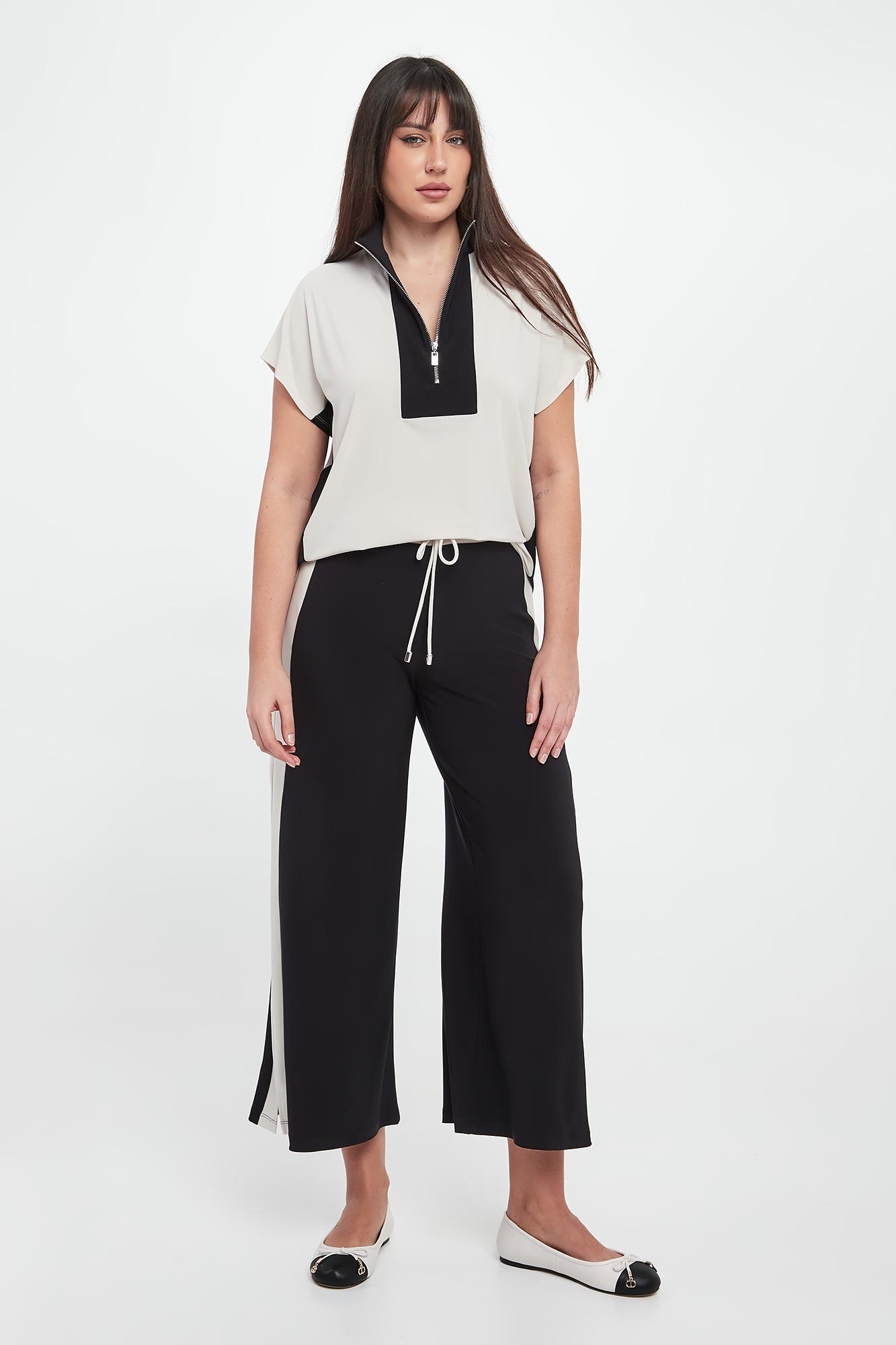 Spodnie damskie culotte JOSEPH RIBKOFF