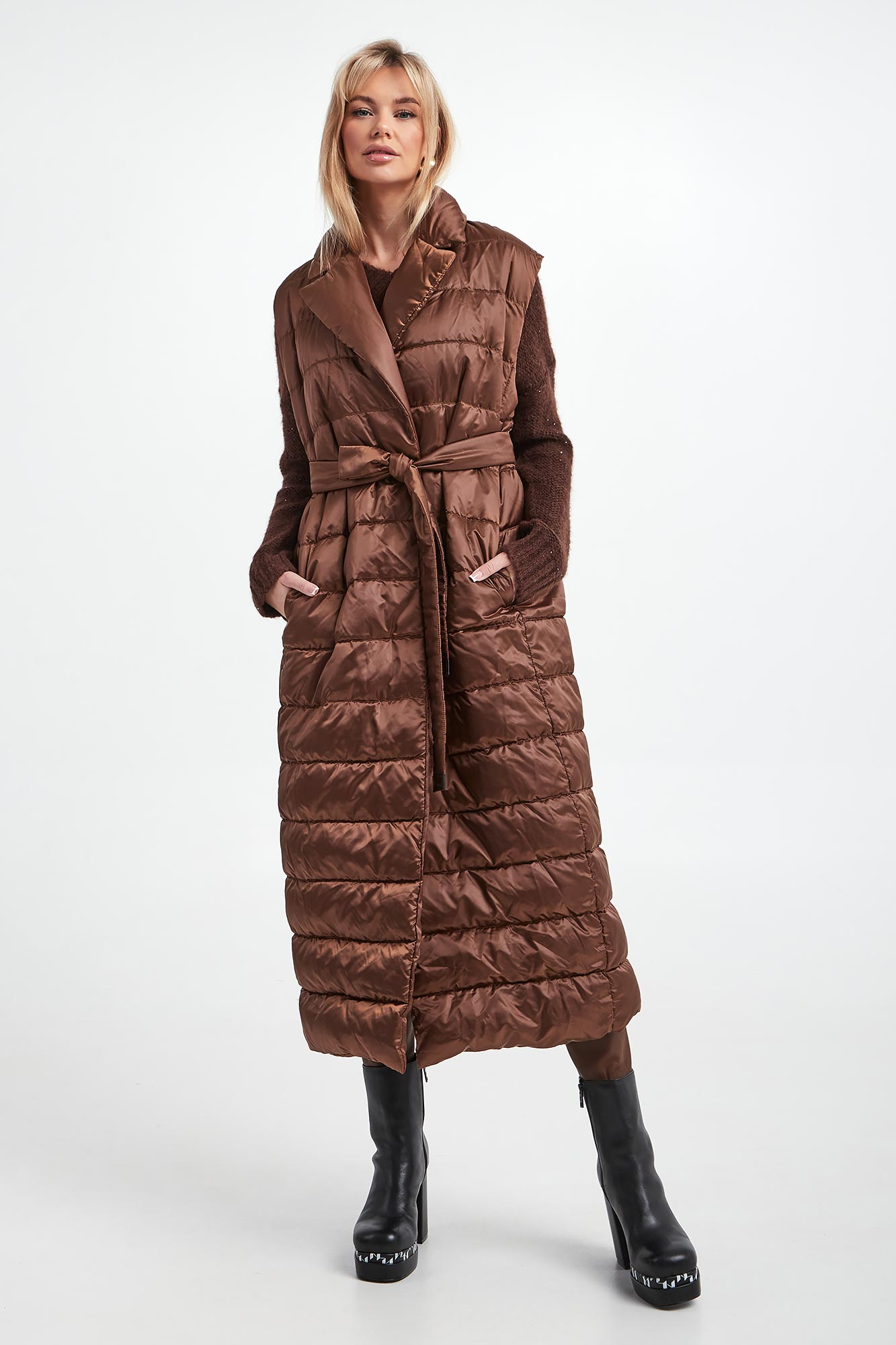 Kamizelka damska puchowa Novegil MAX MARA THE CUBE