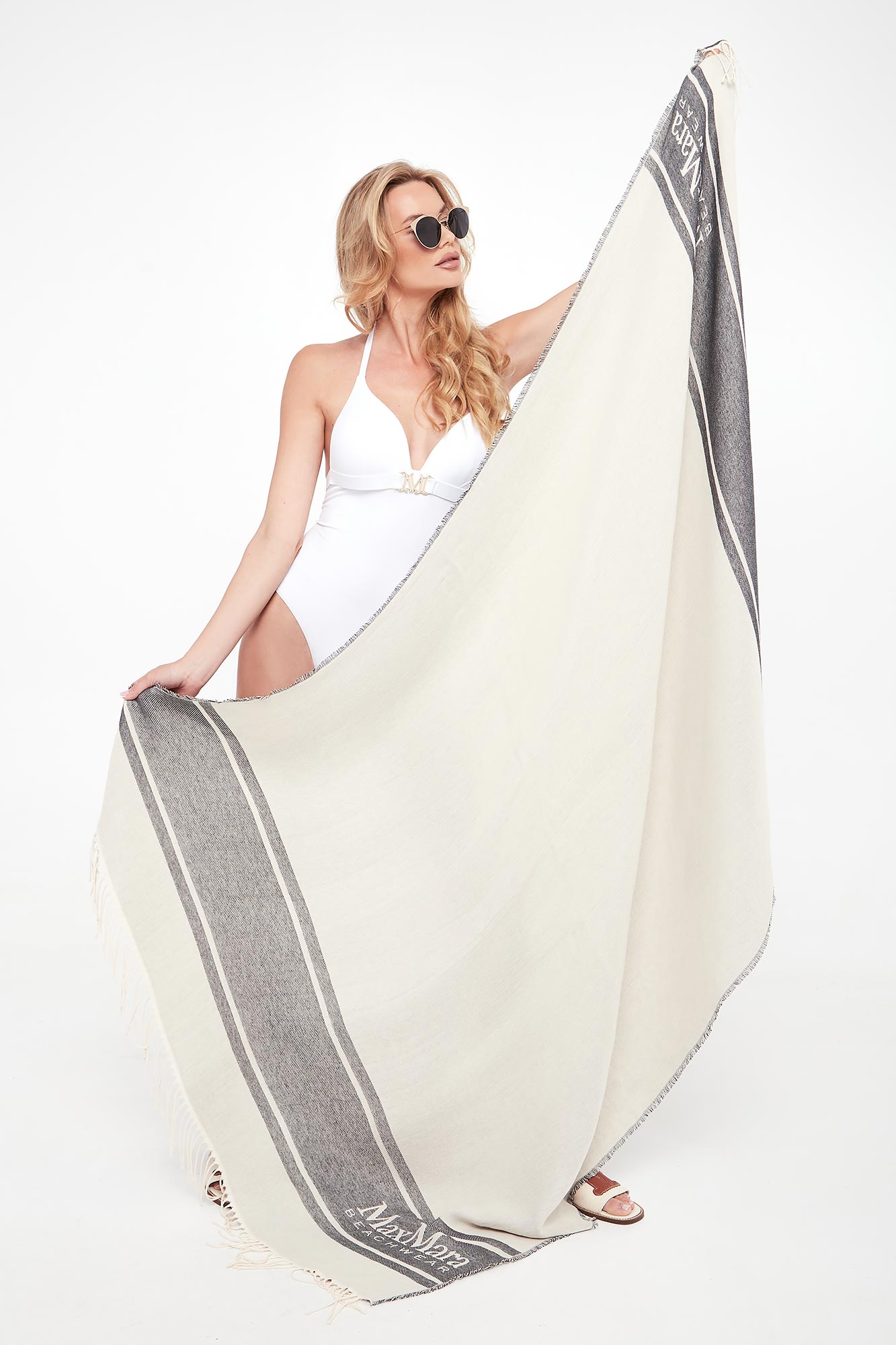 Ręcznik Salmone MAX MARA BEACHWEAR