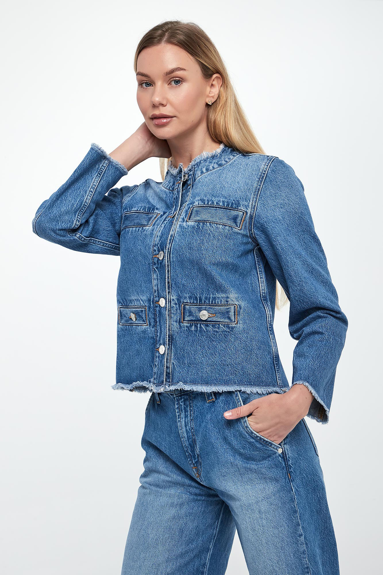 Katana jeansowa damska Iris JOOP!