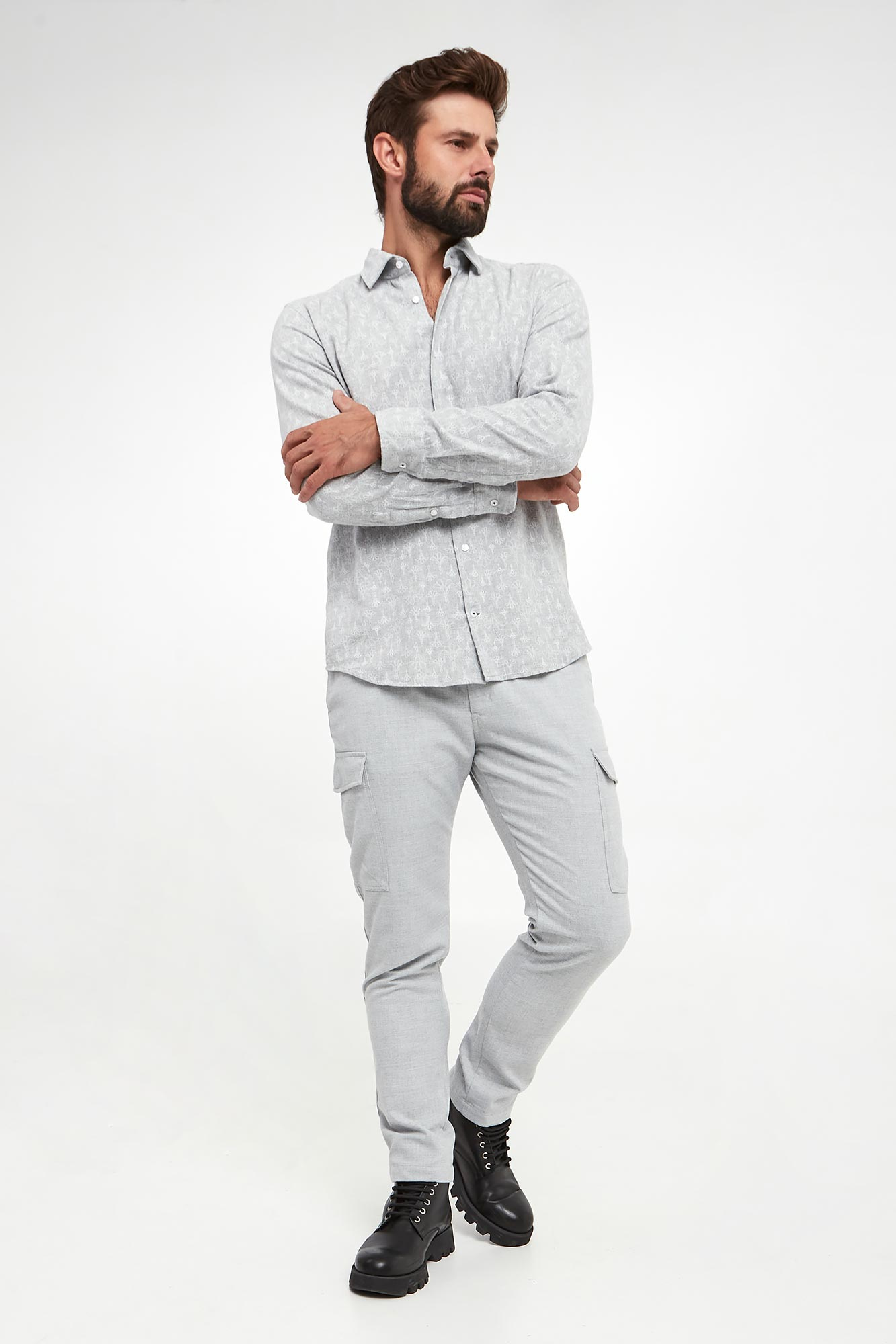 Koszula męska ze wzorem Pit-W JOOP!