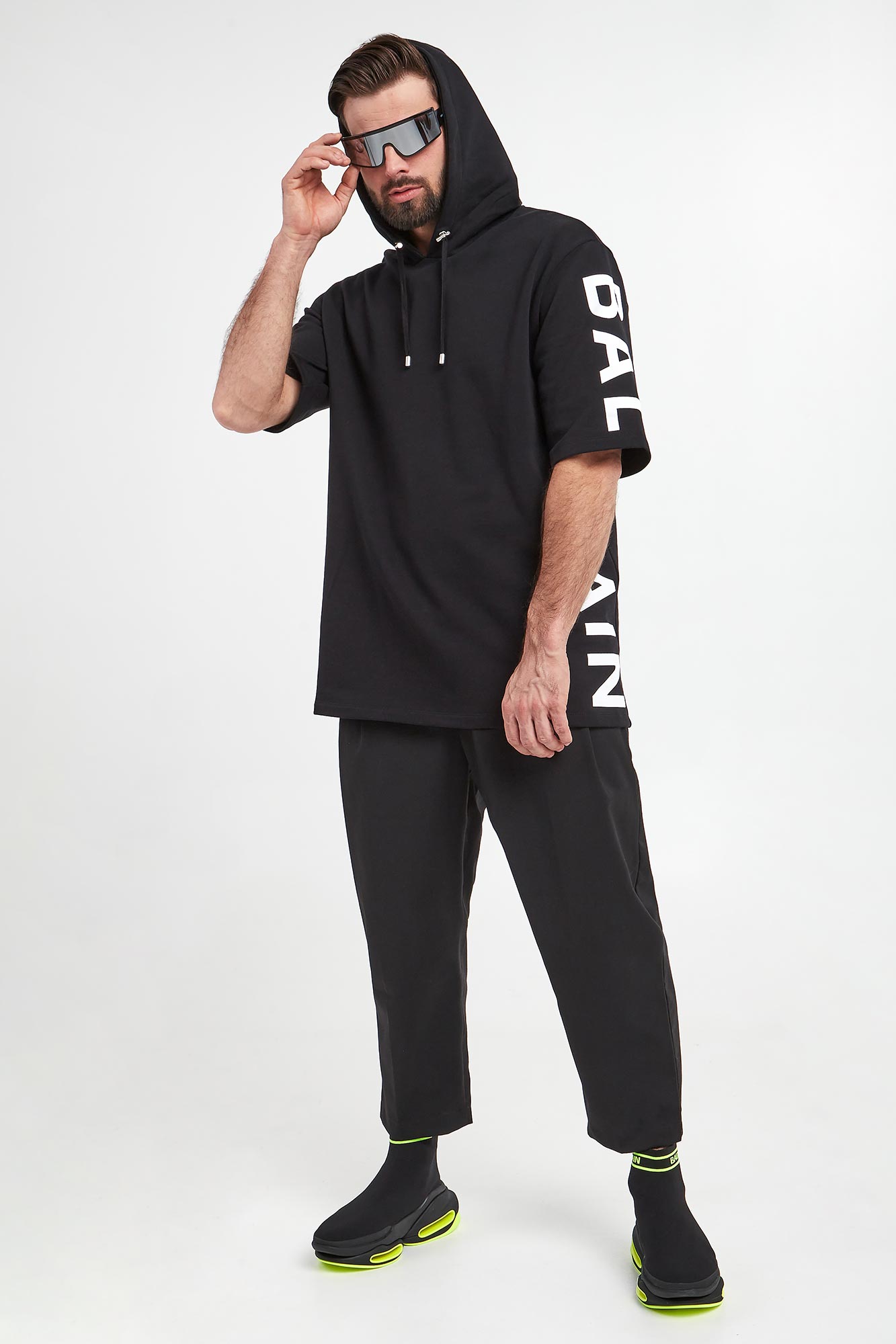 Bluza męska z kapturem BALMAIN