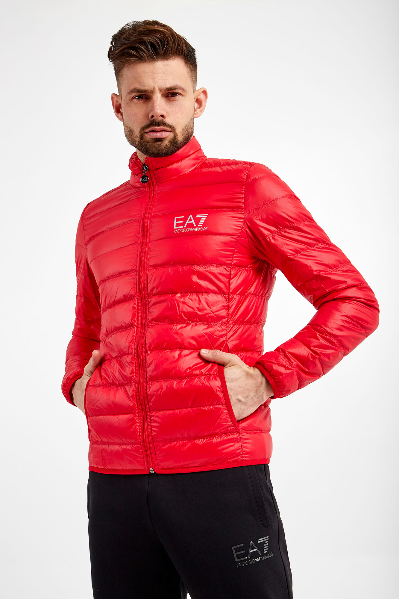 Kurtka puchowa EA7 Emporio Armani