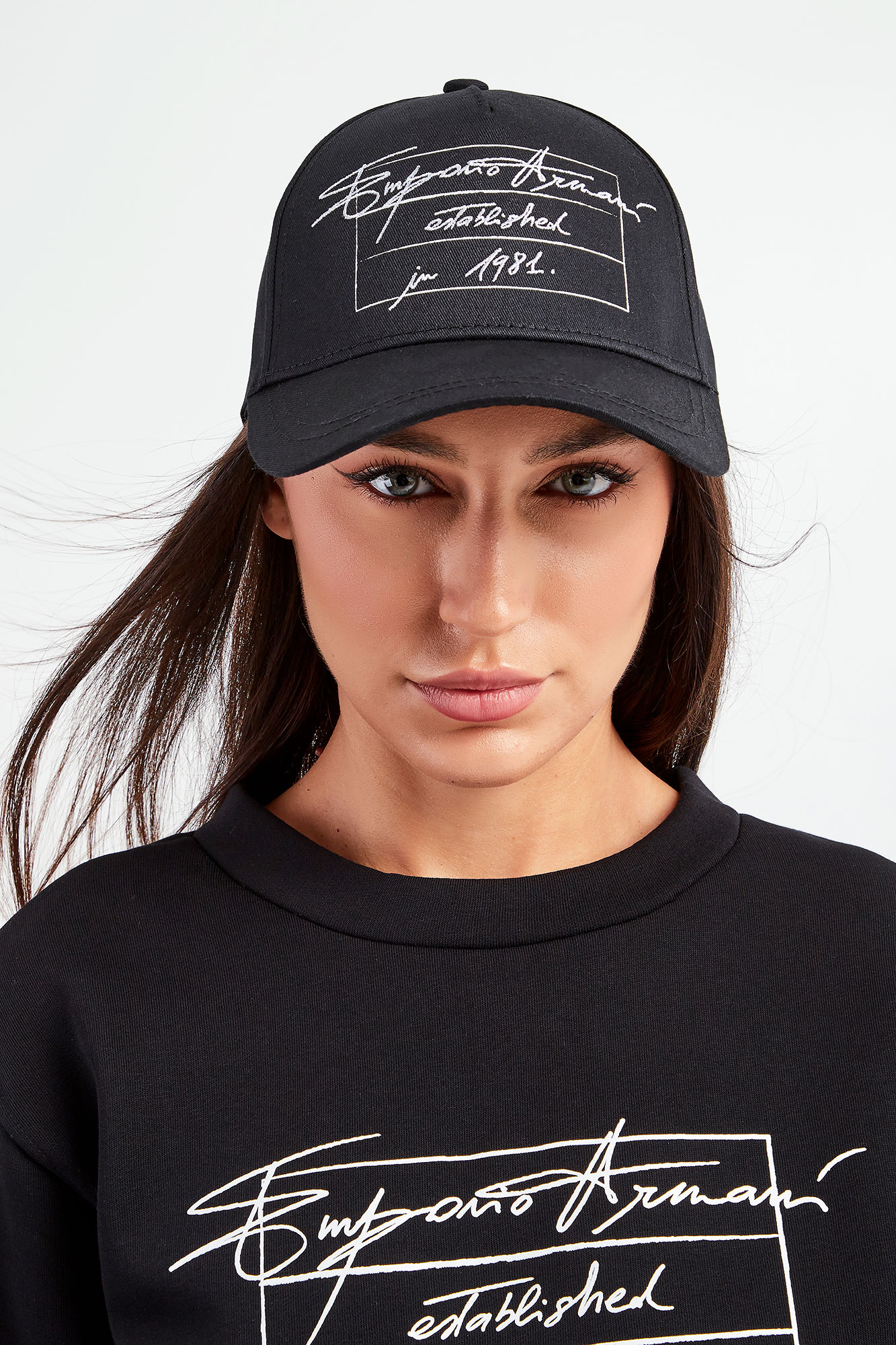 Czapka z daszkiem damska EMPORIO ARMANI