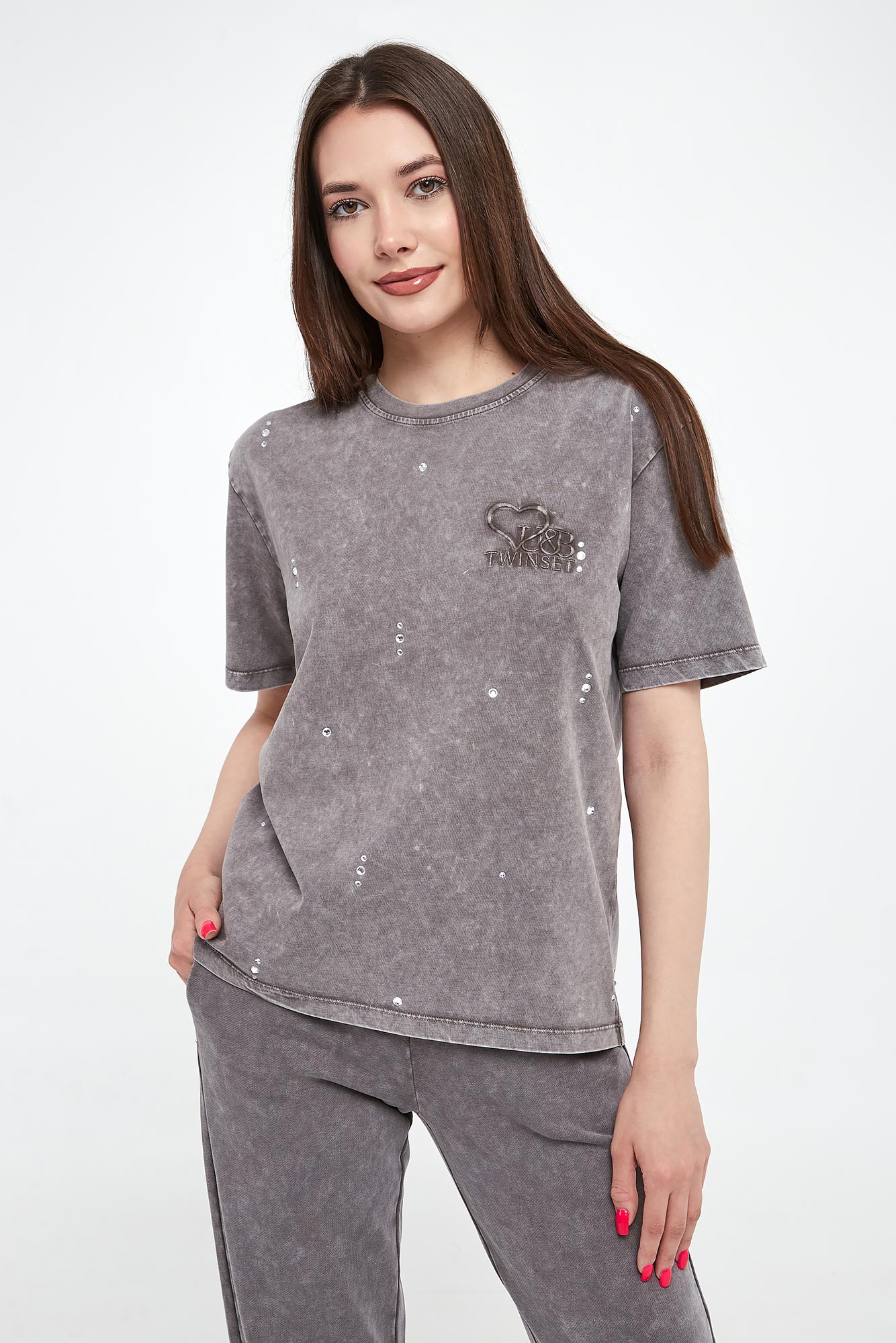 T-shirt damski TWINSET U&B