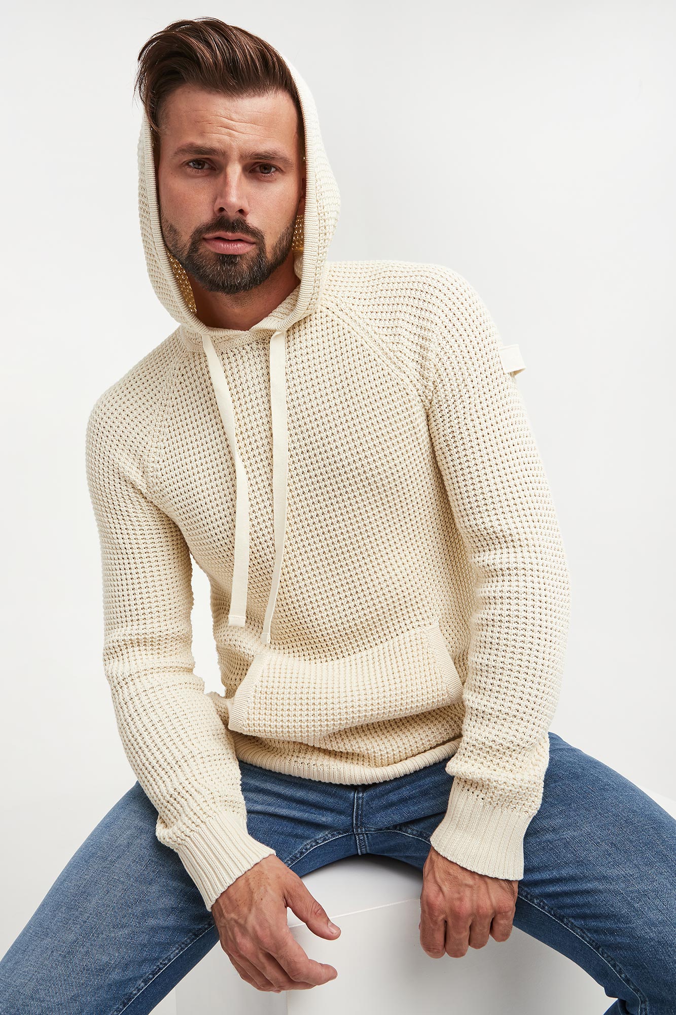 Sweter męski z kapturem JOOP! JEANS