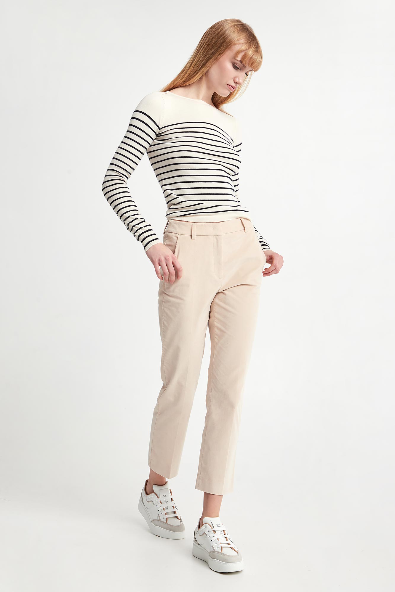 Spodnie damskie sztruksowe Marruca WEEKEND MAX MARA