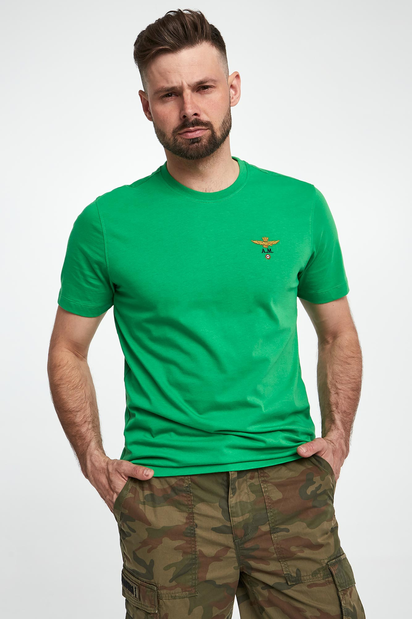 T-shirt męski AERONAUTICA MILITARE