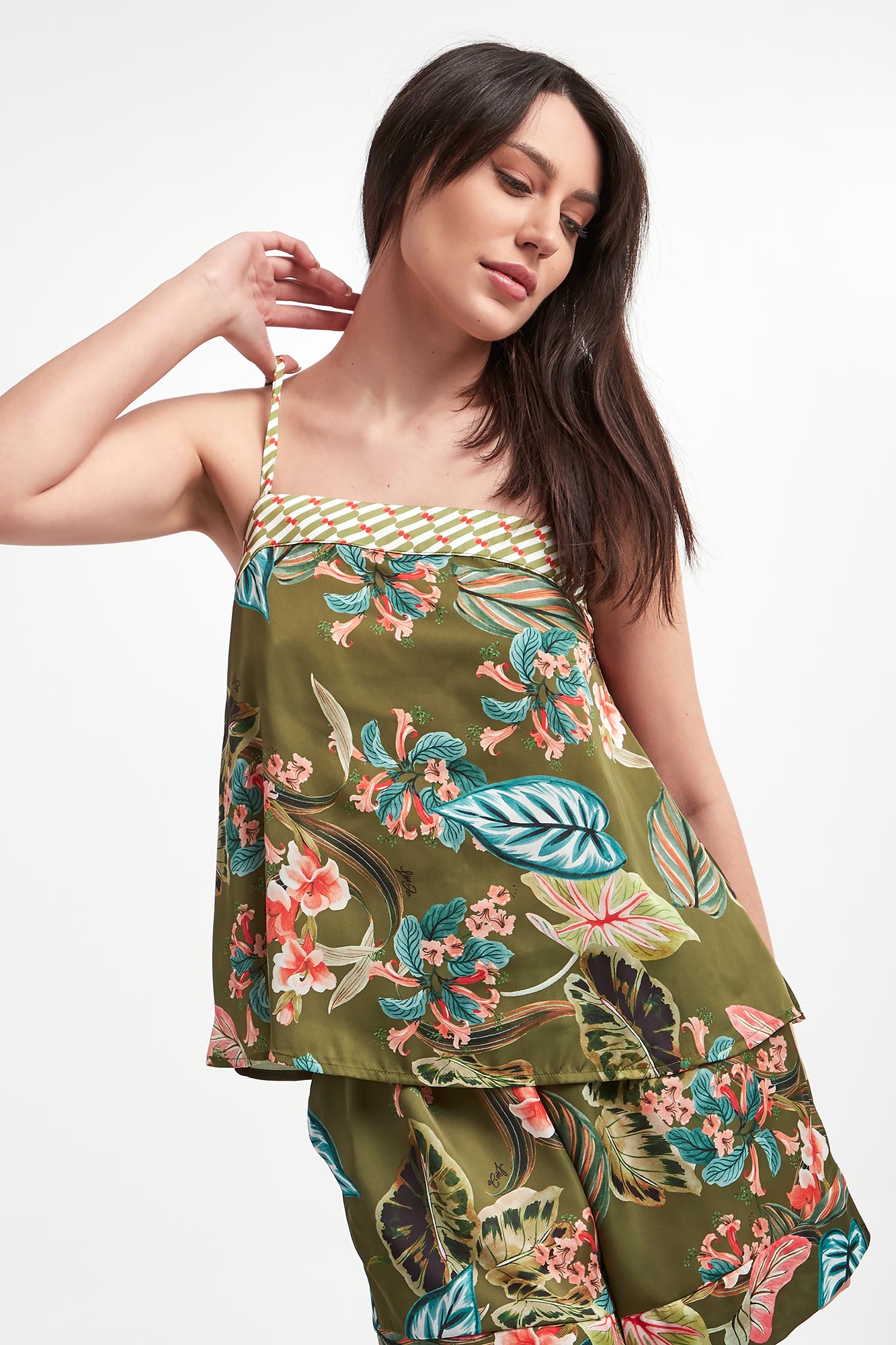 Top damski satynowy LIU JO