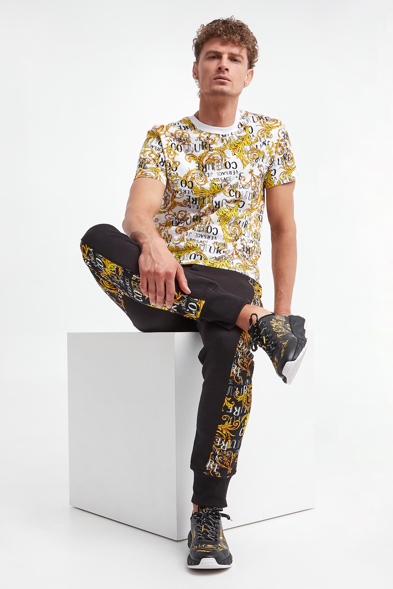 T-shirt męski VERSACE JEANS COUTURE