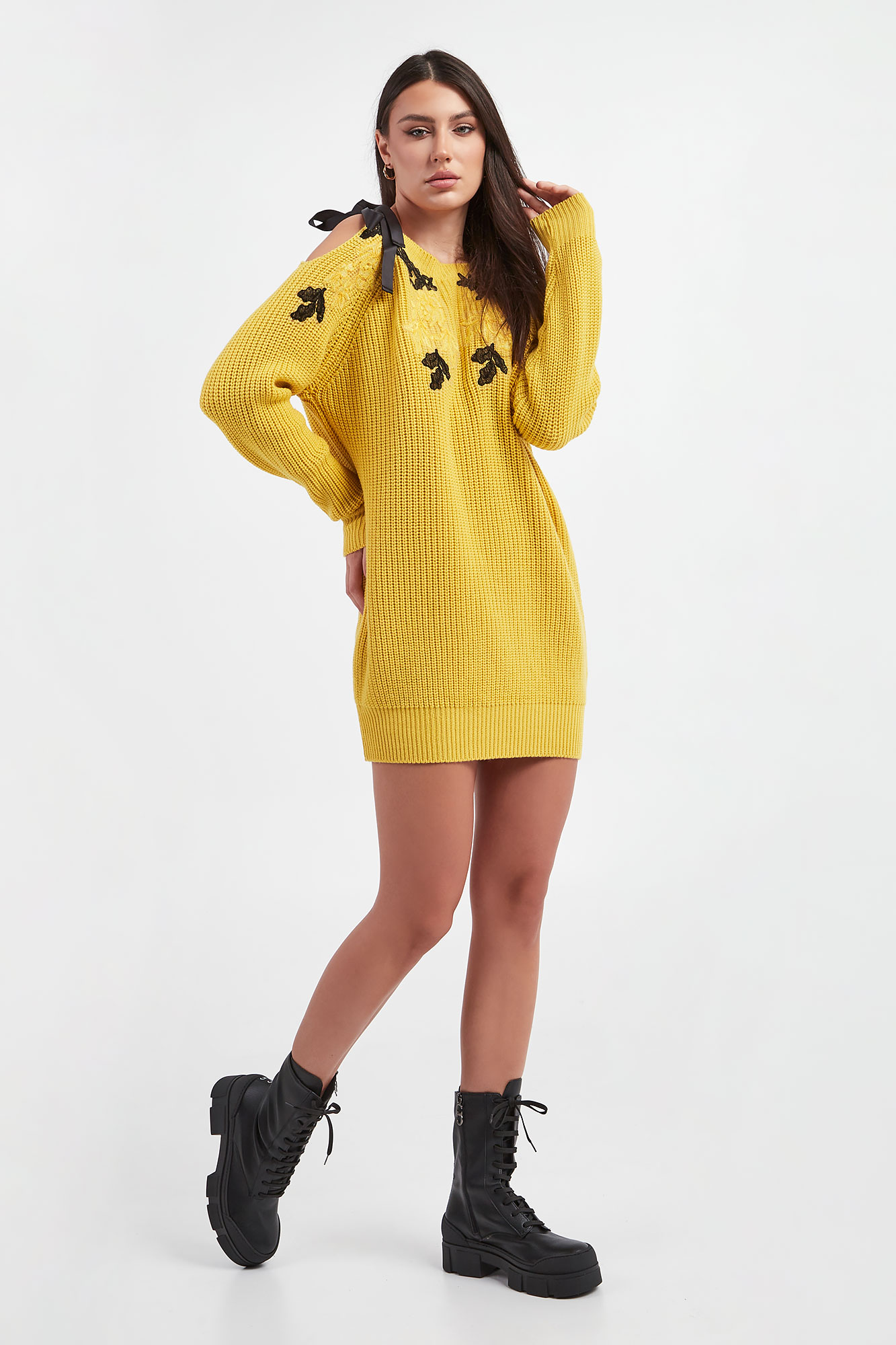 Sukienka wełniana ERMANNO FIRENZE