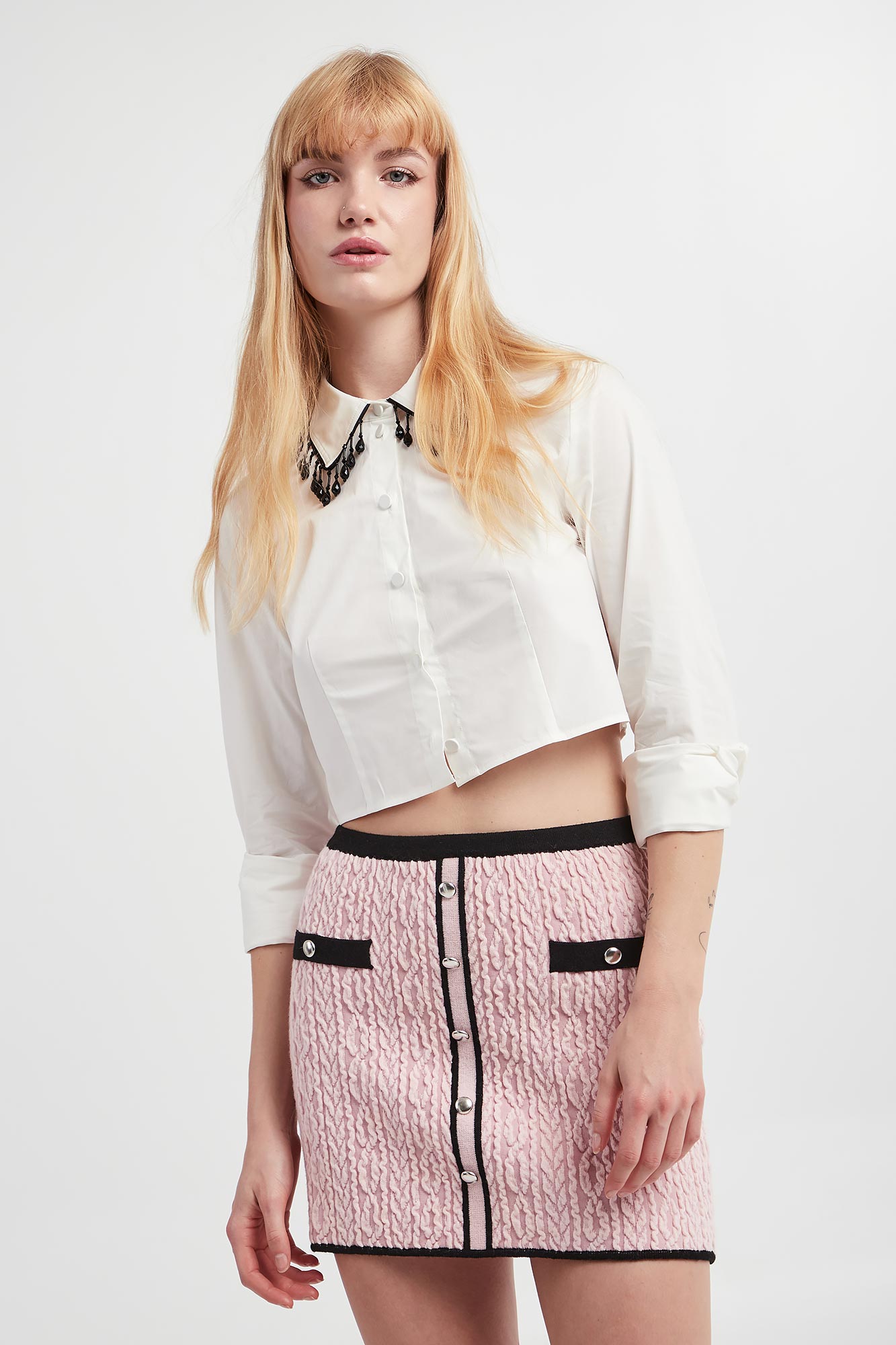 Koszula damska popelinowa TWINSET ACTITUDE