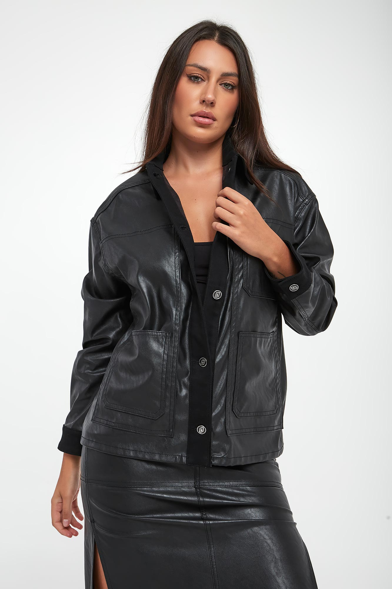 Kurtka damska z ekoskóry LIU JO