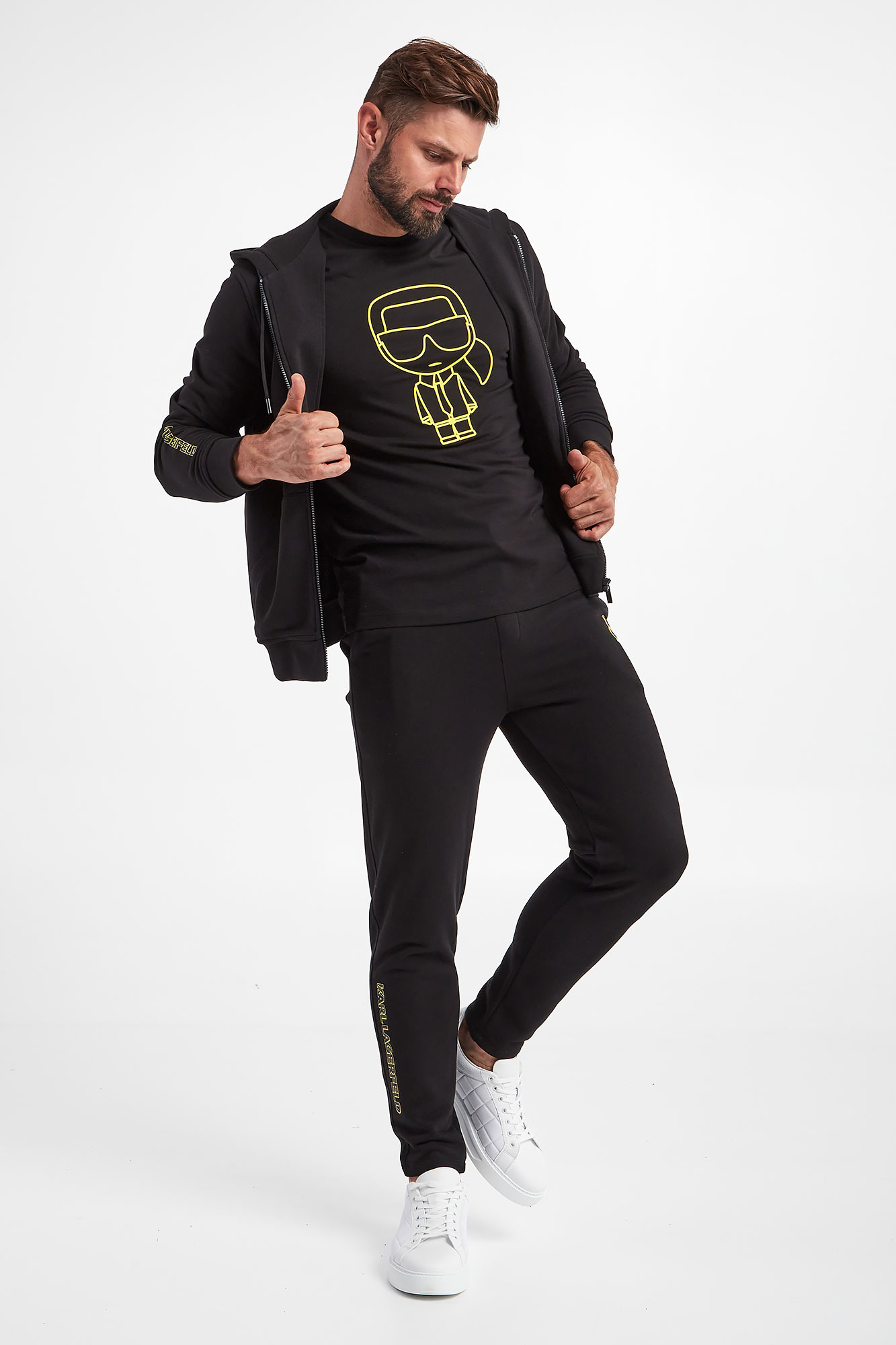 Spodnie dresowe KARL LAGERFELD