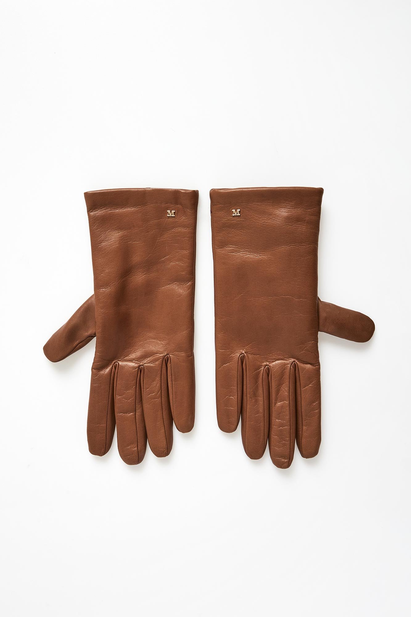 Rękawiczki damskie skórzane Spalato MAX MARA ACCESSORI