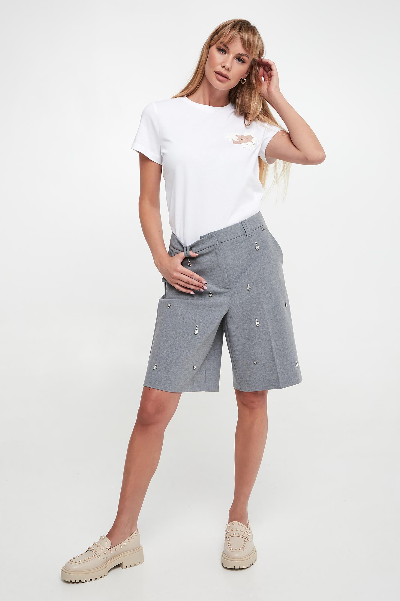 Bermudy damskie TWINSET ACTITUDE