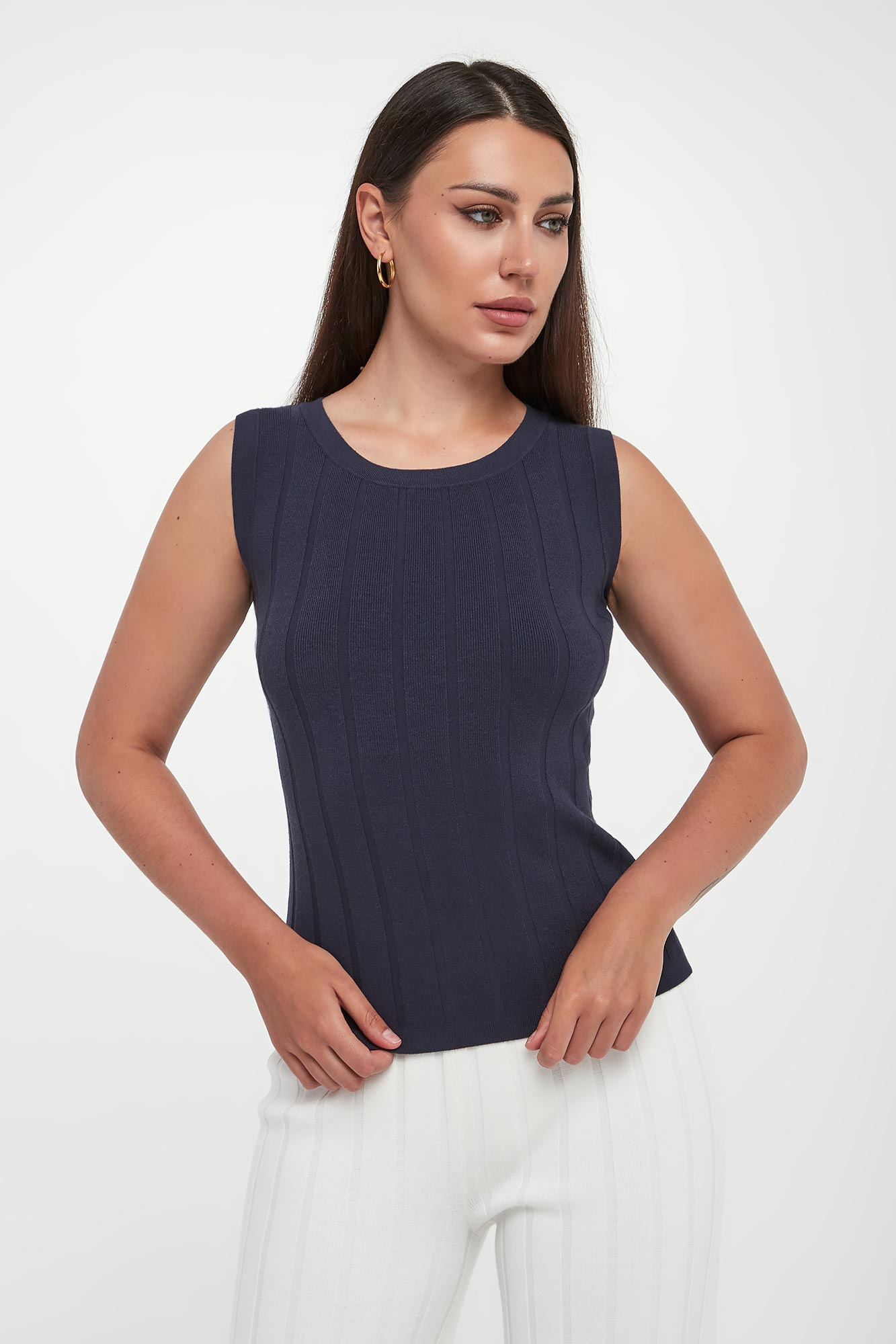 Top damski dzianinowy Valido MM