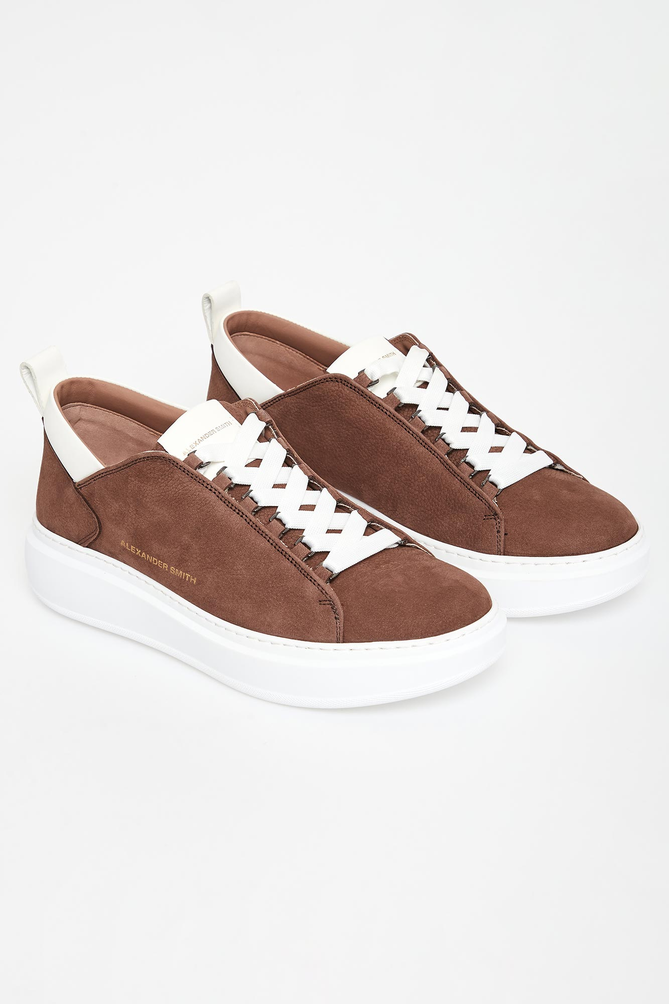 Sneakersy męskie skórzane Wembley Man ALEXANDER SMITH