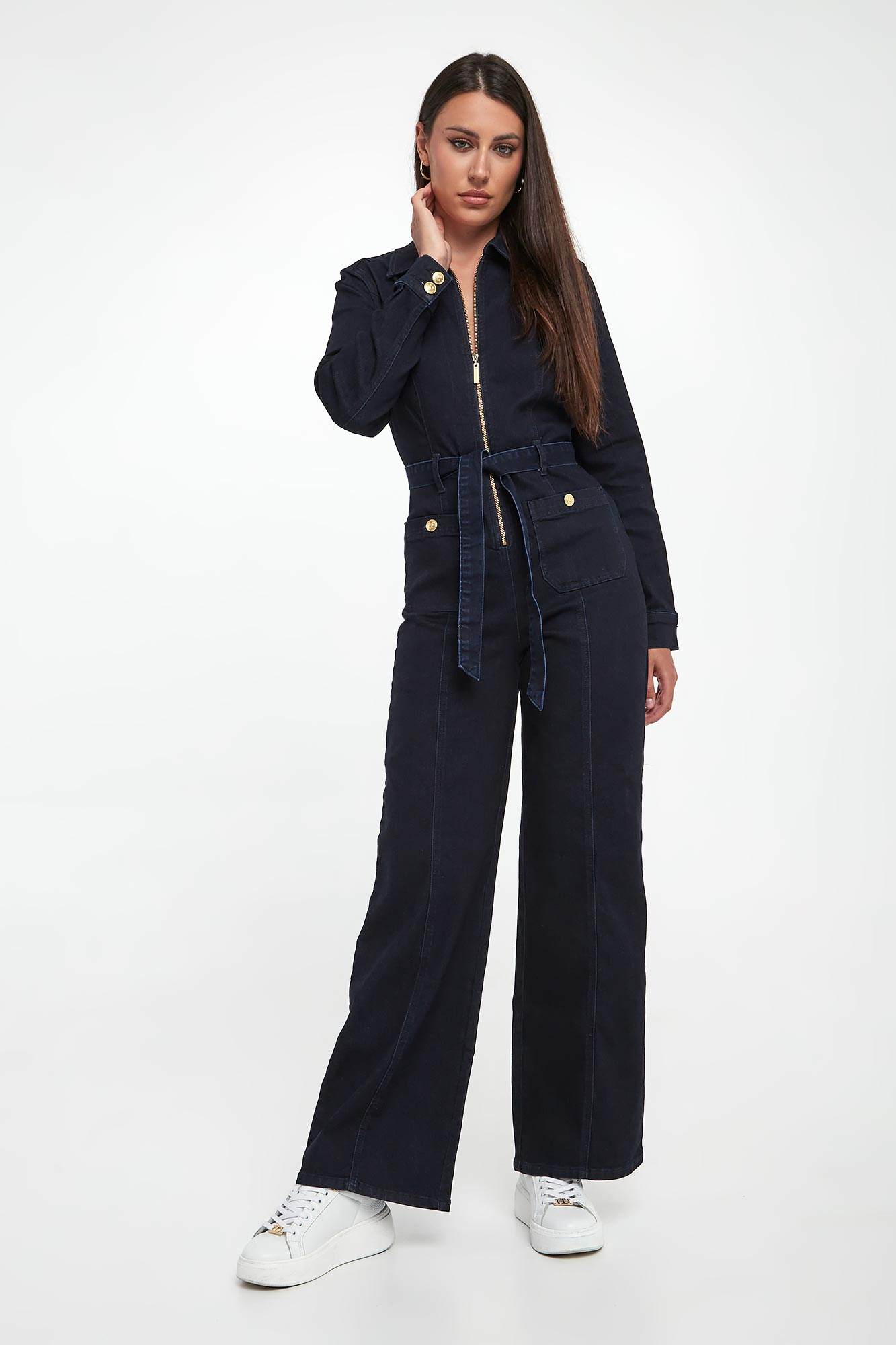 Kombinezon damski jeansowy JOSEPH RIBKOFF