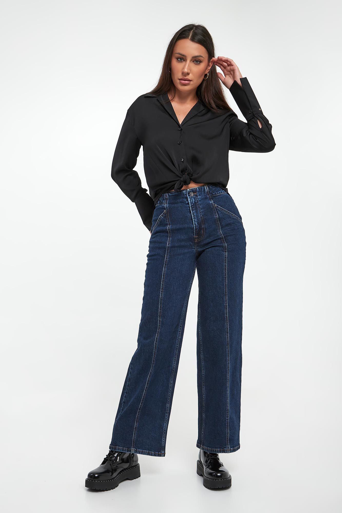Jeansy damskie DKNY JEANS