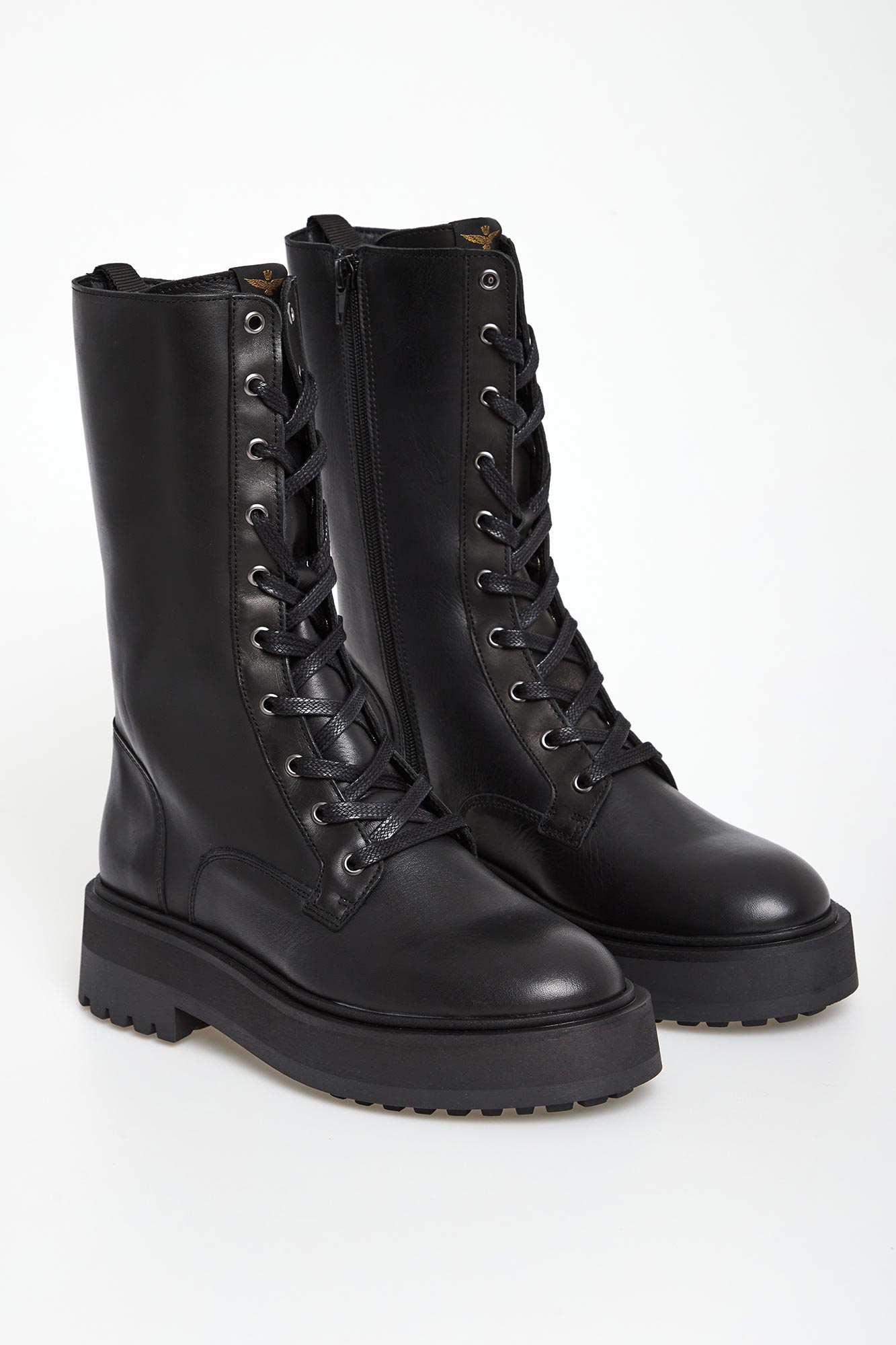 Trapery damskie skórzane AERONAUTICA MILITARE