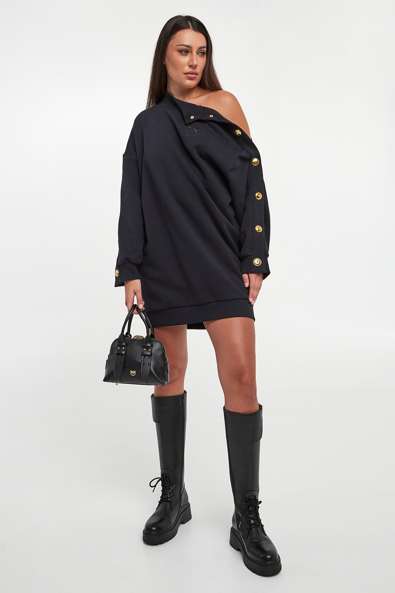 Bluza damska maxi Muesli PINKO