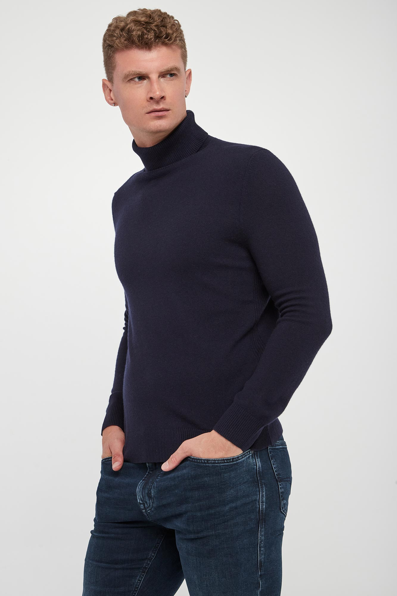 Golf męski wełniany Larsor JOOP! JEANS