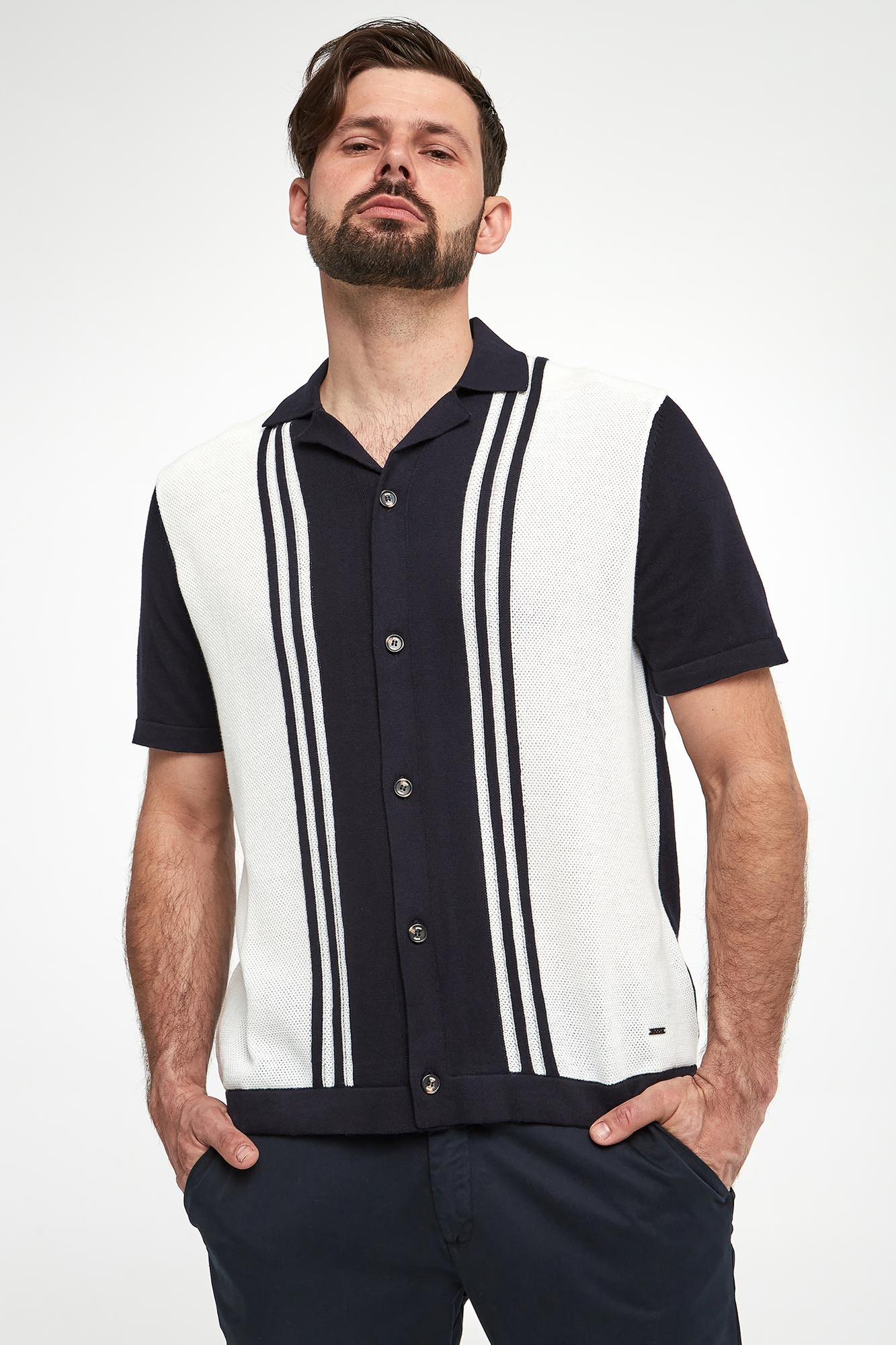 Koszula męska dzianinowa Kamor JOOP!